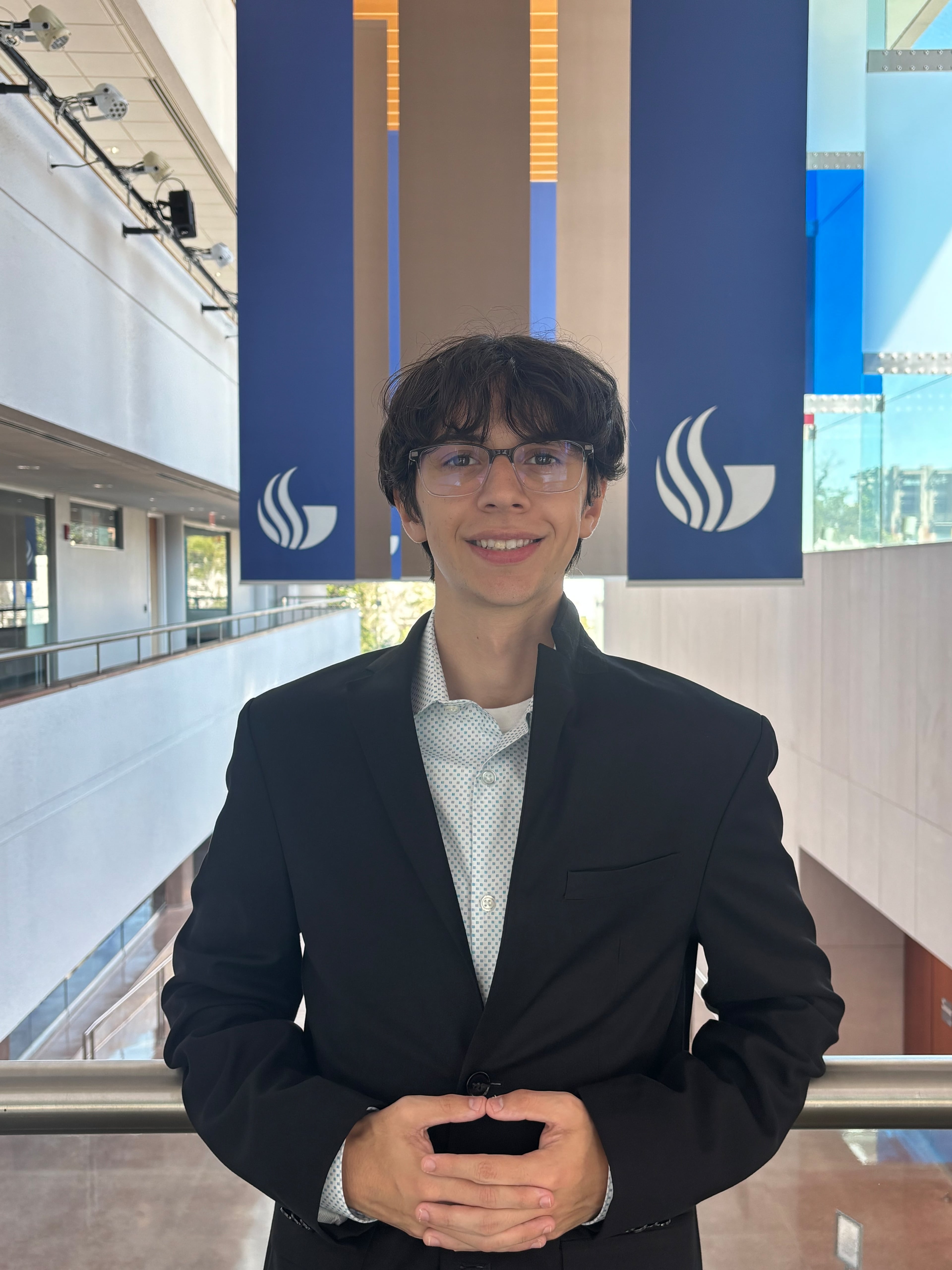 Georgia State University student Ben Perlman is voting for Keisha Lance Bottoms and U.S. Sen. Jon Ossoff. He is from Cobb County. (Courtesy of Ben Perlman)