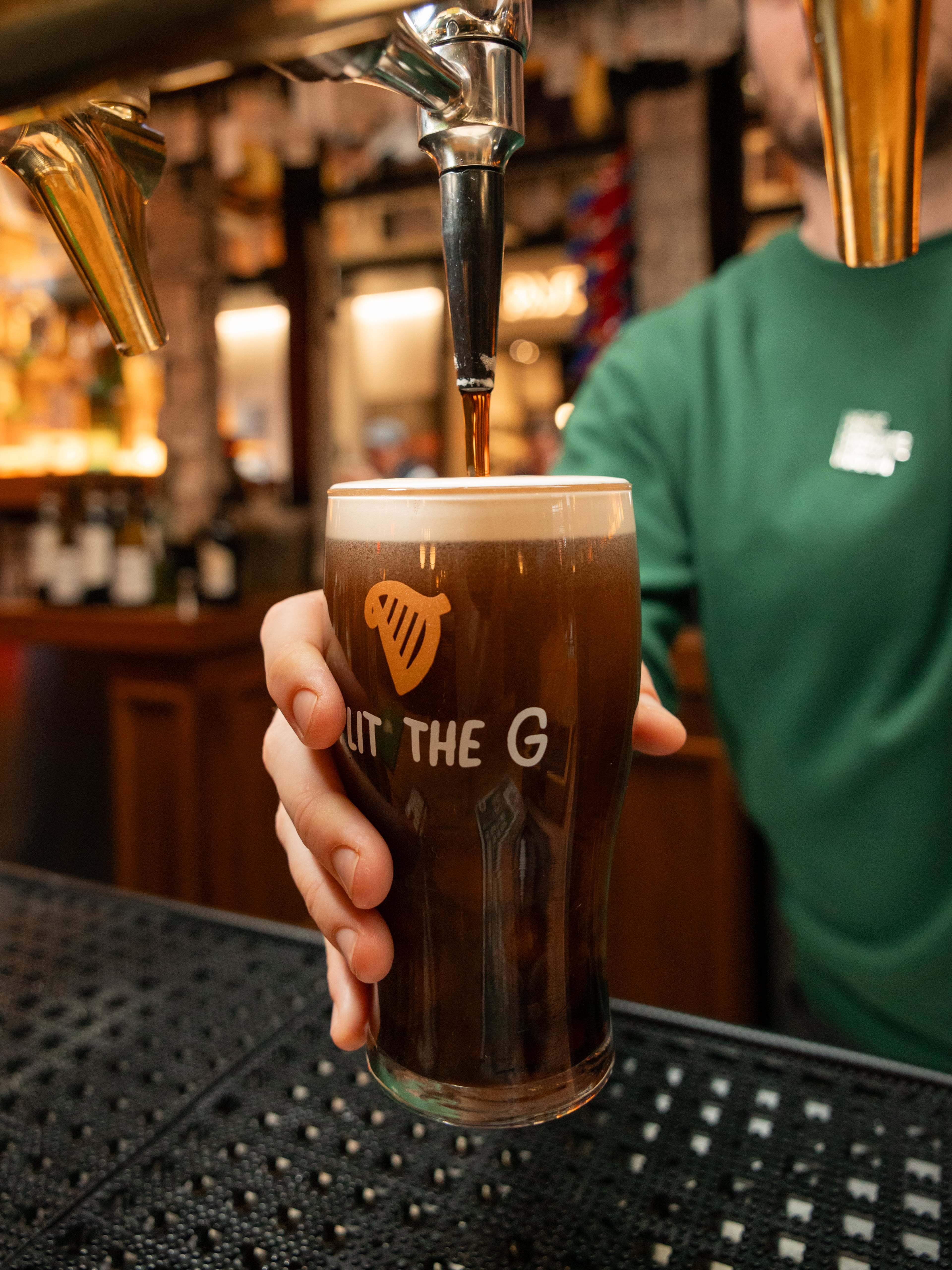 The Irish Exit, a New York-based Irish bar, will open with a "Split the G" challenge. (Courtesy of the Irish Exit)