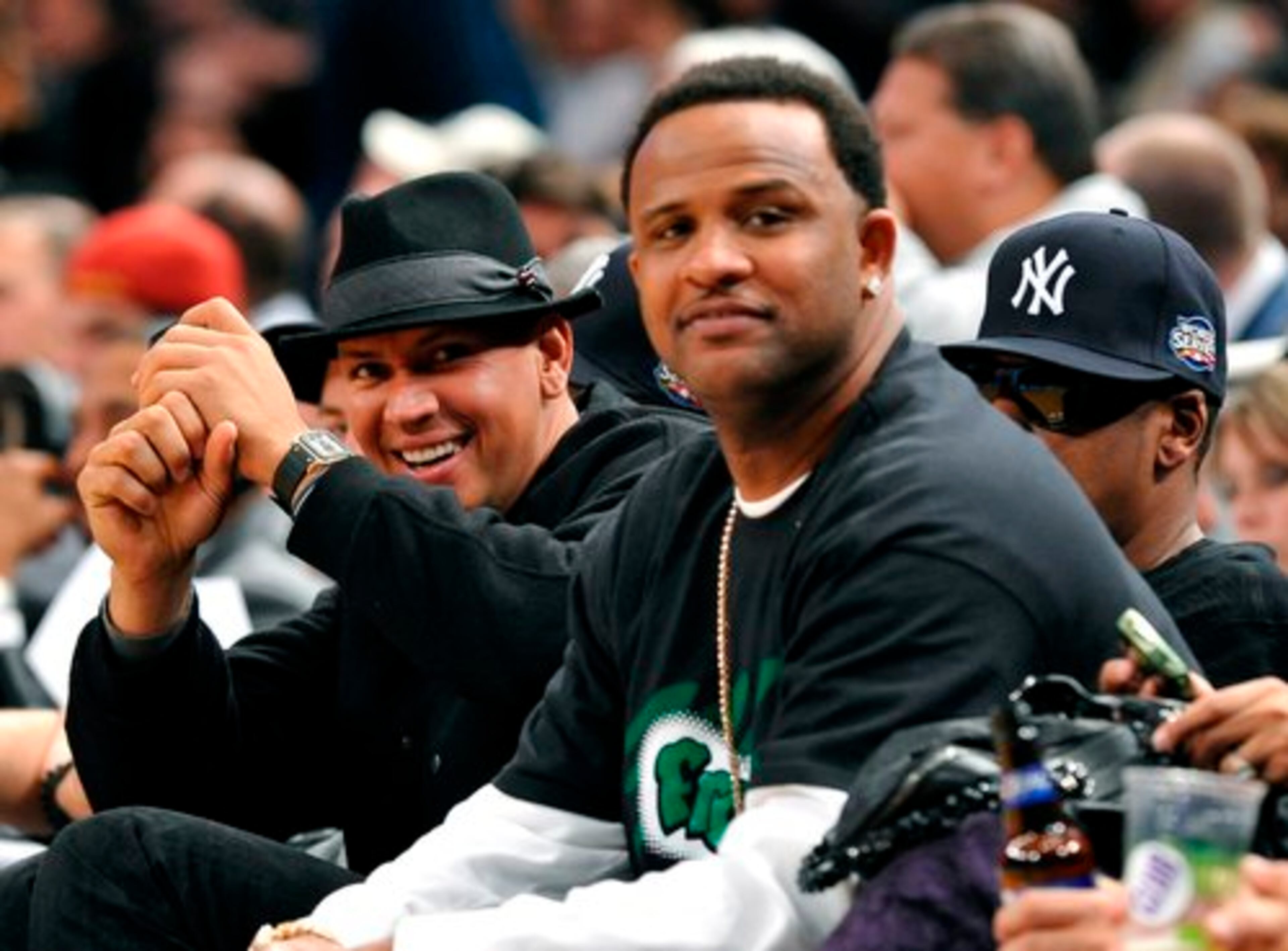 There were also plenty of Yankees in attendance Friday, such as Alex Rodriguez and CC Sabathia.