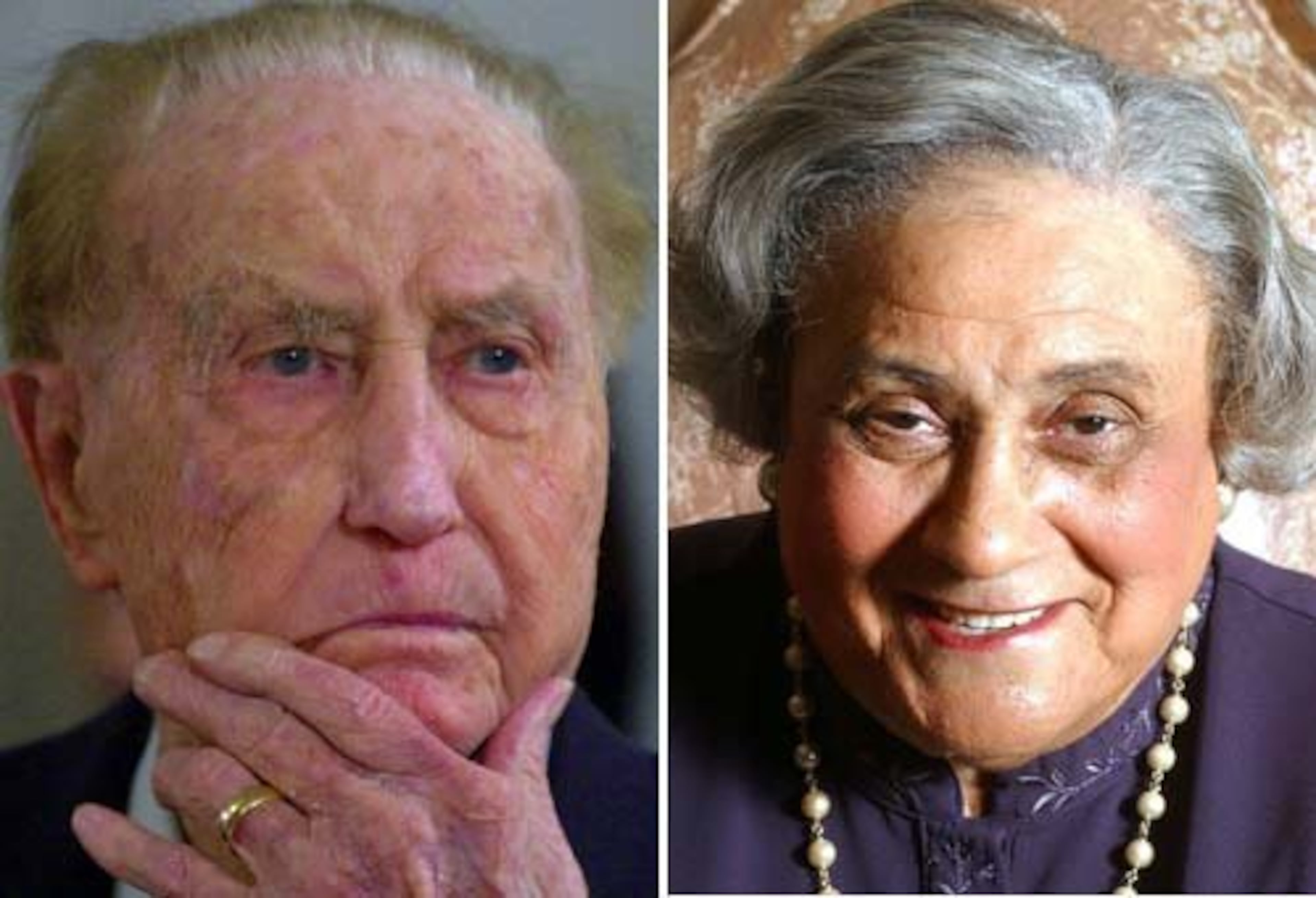 Perhaps the oddest political love child of all time, staunch segregationist and longtime South Carolina Senator Strom Thurmond fathered a daughter, Essie Mae Washington-Williams (seen on right), with his family's teenaged African-American maid in 1925. Thurmond was 22 at the time and unmarried. The news of his biracial love child wasn't revealed until after his death in 2003.