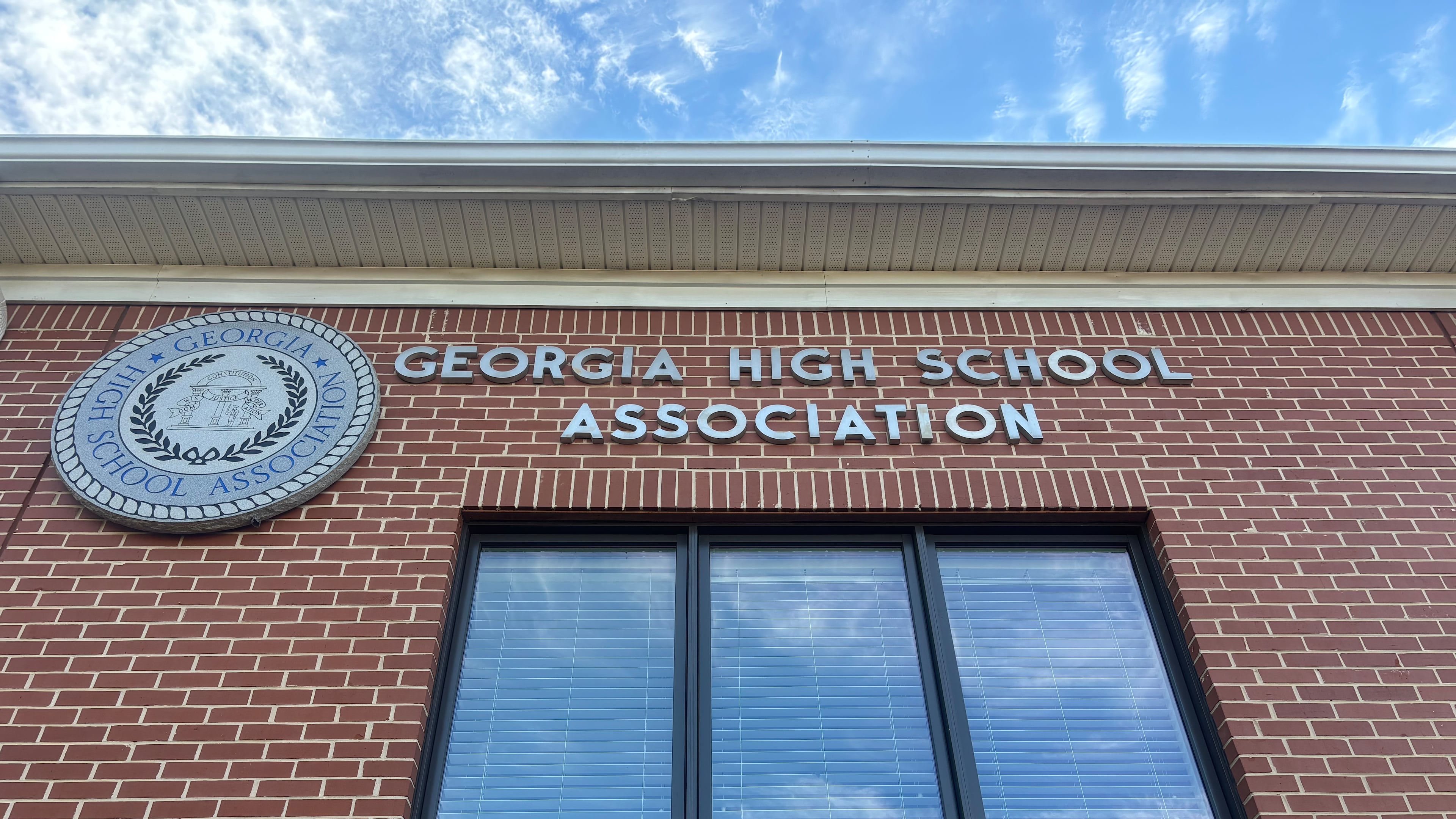 The Georgia High School Association on Wednesday suspended players and levied fines against Rockdale County and Heritage of Conyers following a fight between players before their game Friday. The fight led to the game being canceled. (Jack Leo/AJC 2025)