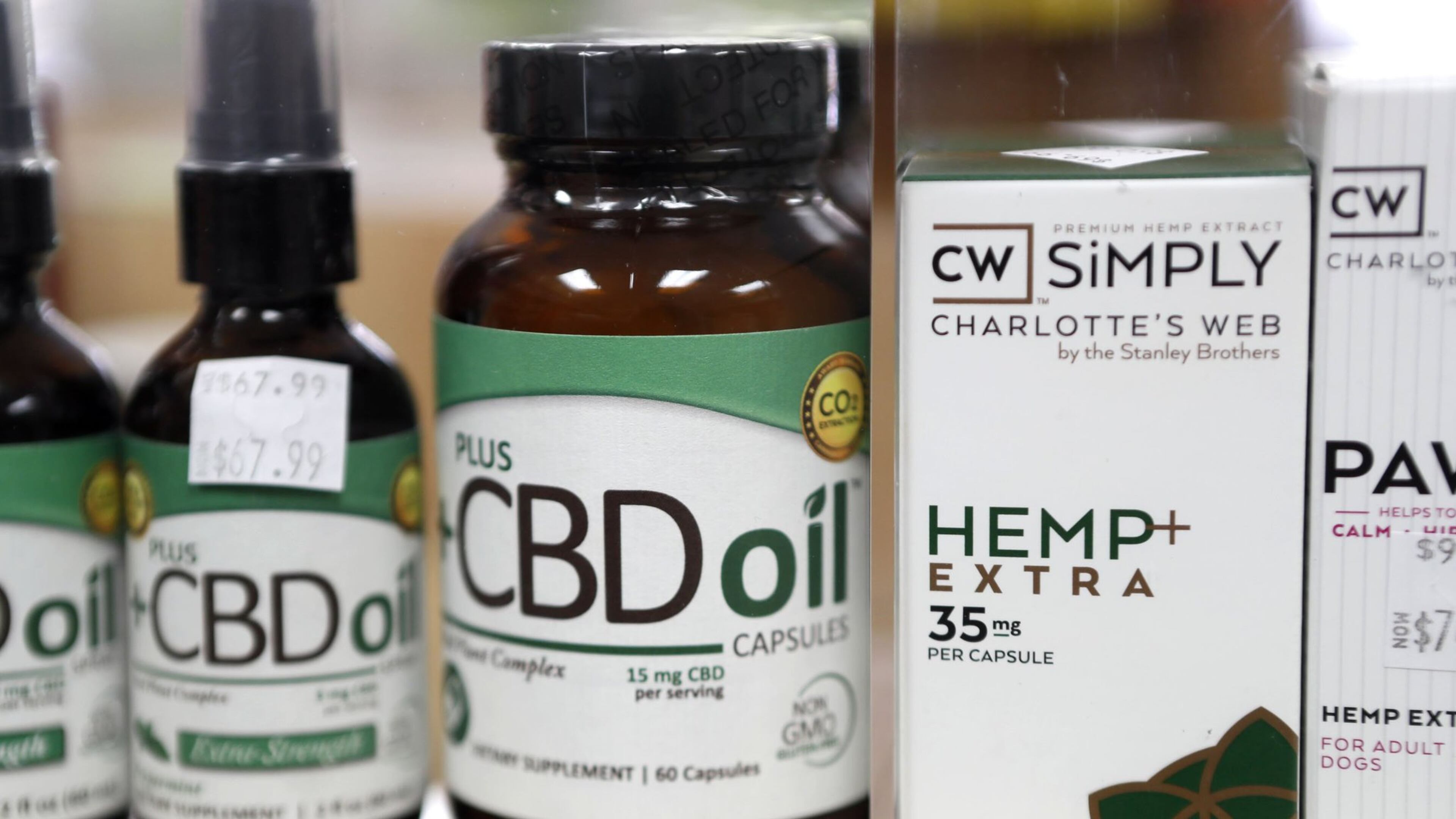 Discount Nutrition in Atlanta sells a type of cannabidiol made from hemp that contains trace amounts of THC. Across Georgia, stores are selling cannabis oil to the public, while registered medical marijuana patients can’t legally buy the product with higher amounts of THC. BOB ANDRES /BANDRES@AJC.COM