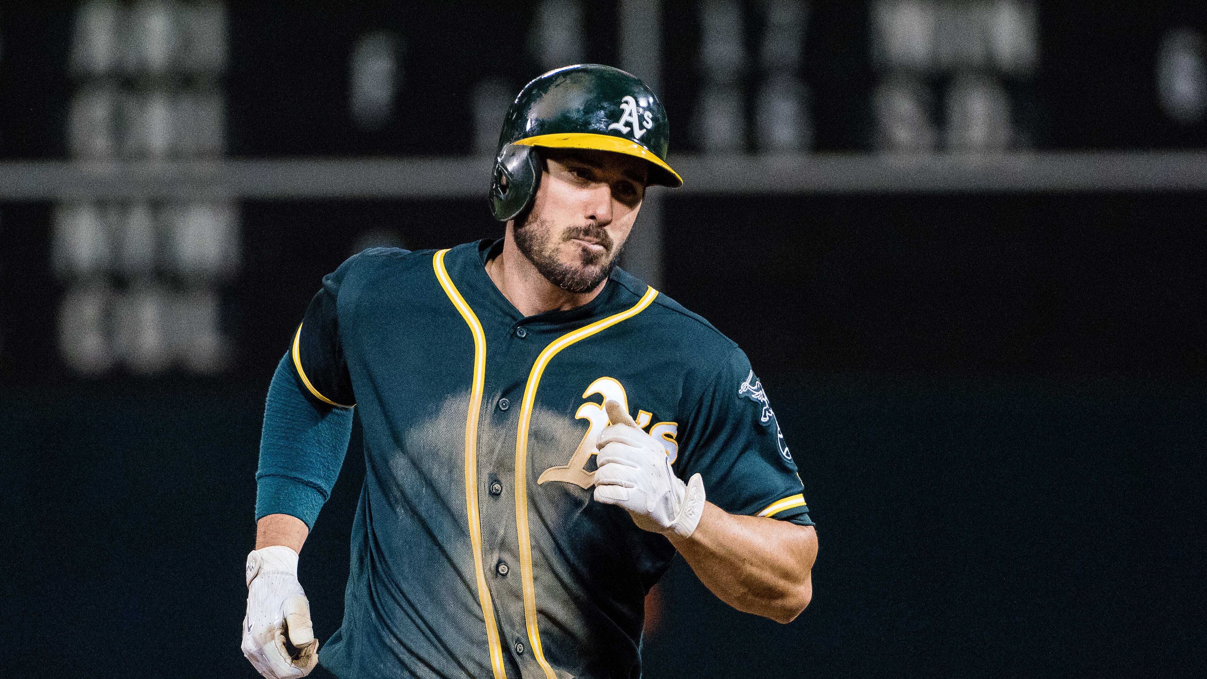 Outfielder Matt Joyce played with the Oakland A’s the past two seasons.