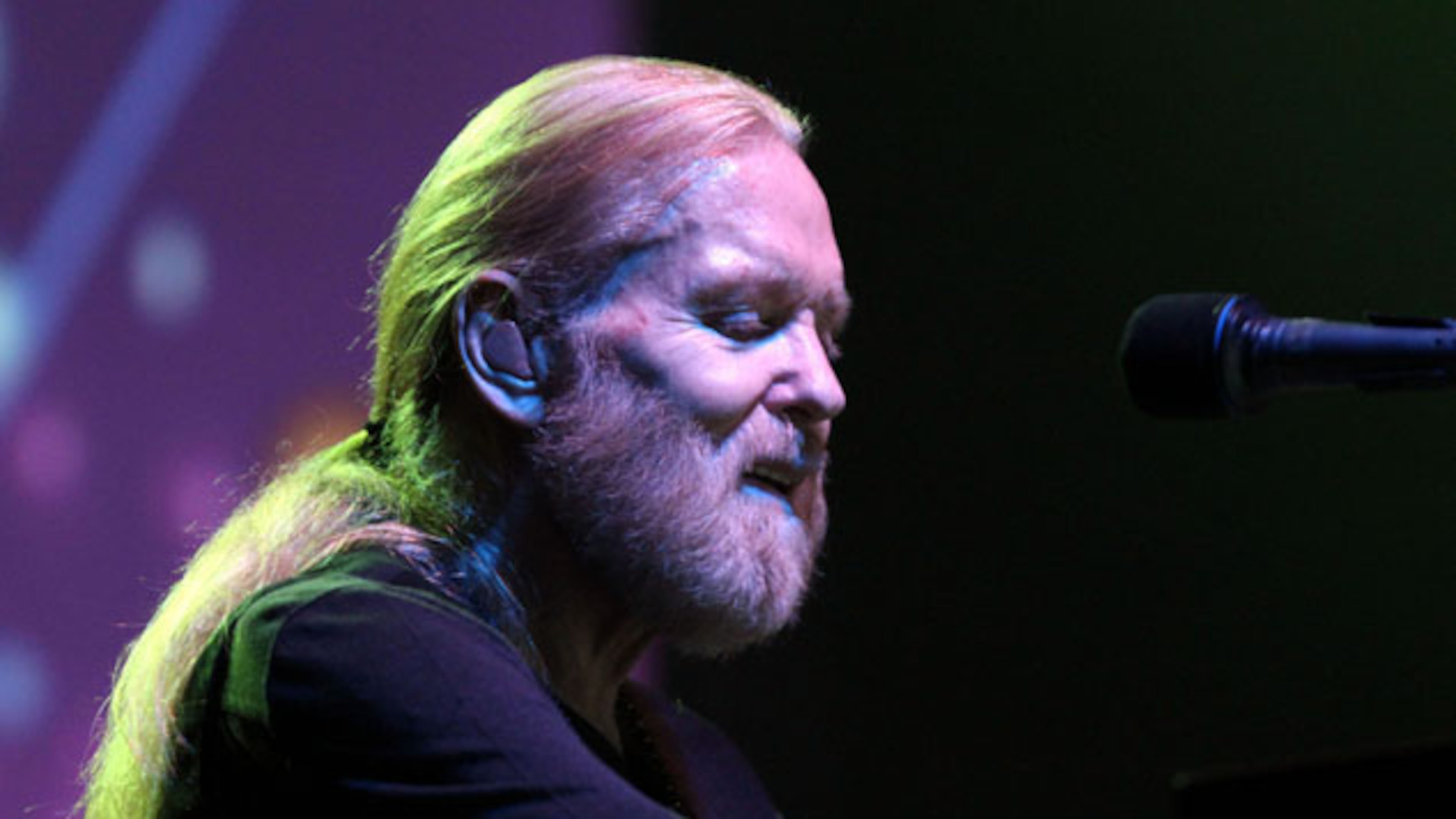 Gregg Allman performing at the Laid Back Festival in Atlanta in October, his last live show before his death in May 2017. Photo: Robb Cohen Photography & Video /www.RobbsPhotos.com
