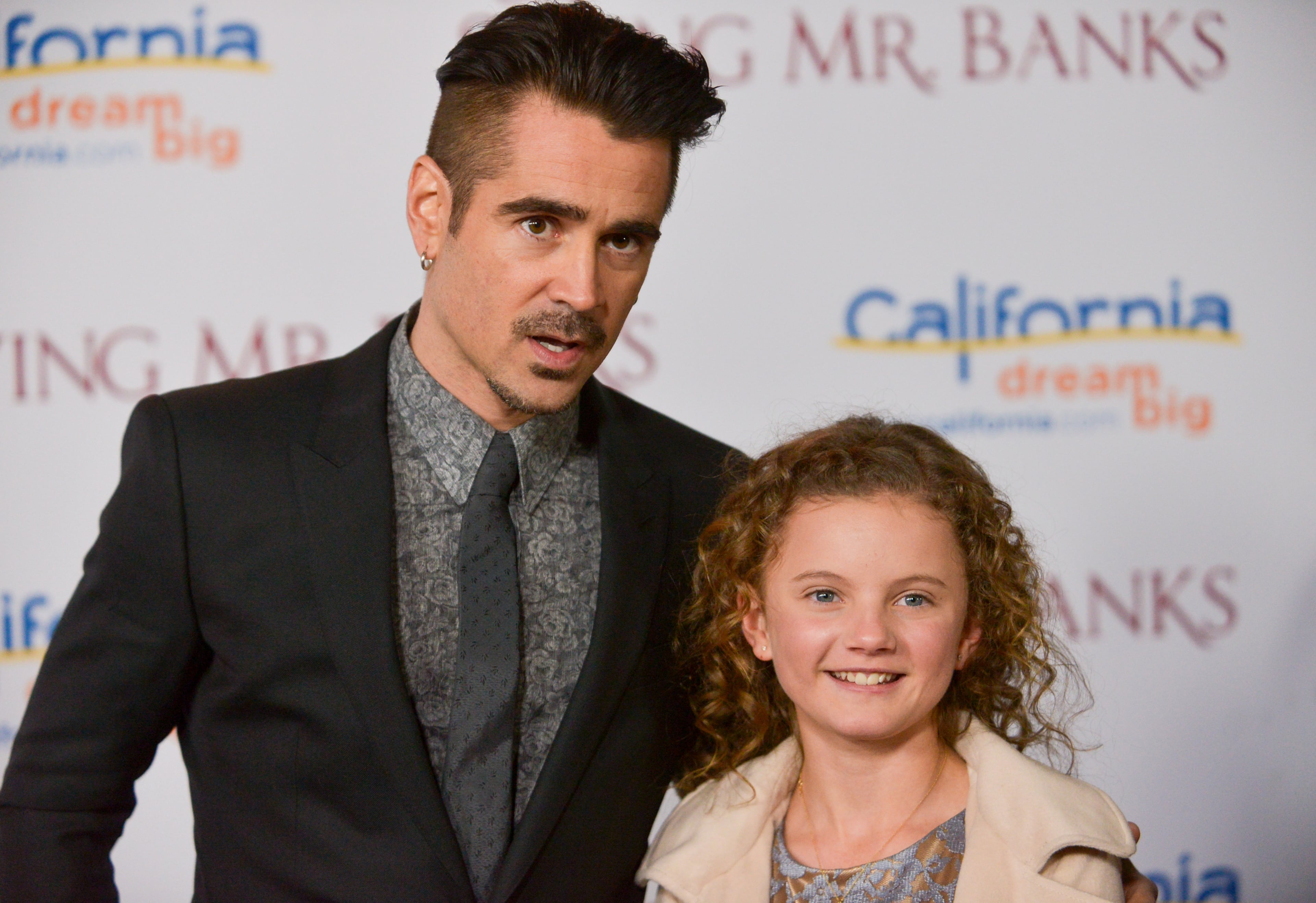 Colin Farrell arrives at the U.S. Premiere of "Saving Mr. Banks," at Disney Studios, Monday, Dec. 9, 2013, in Burbank, Calif. (Photo by Richard Shotwell/Invision/AP)