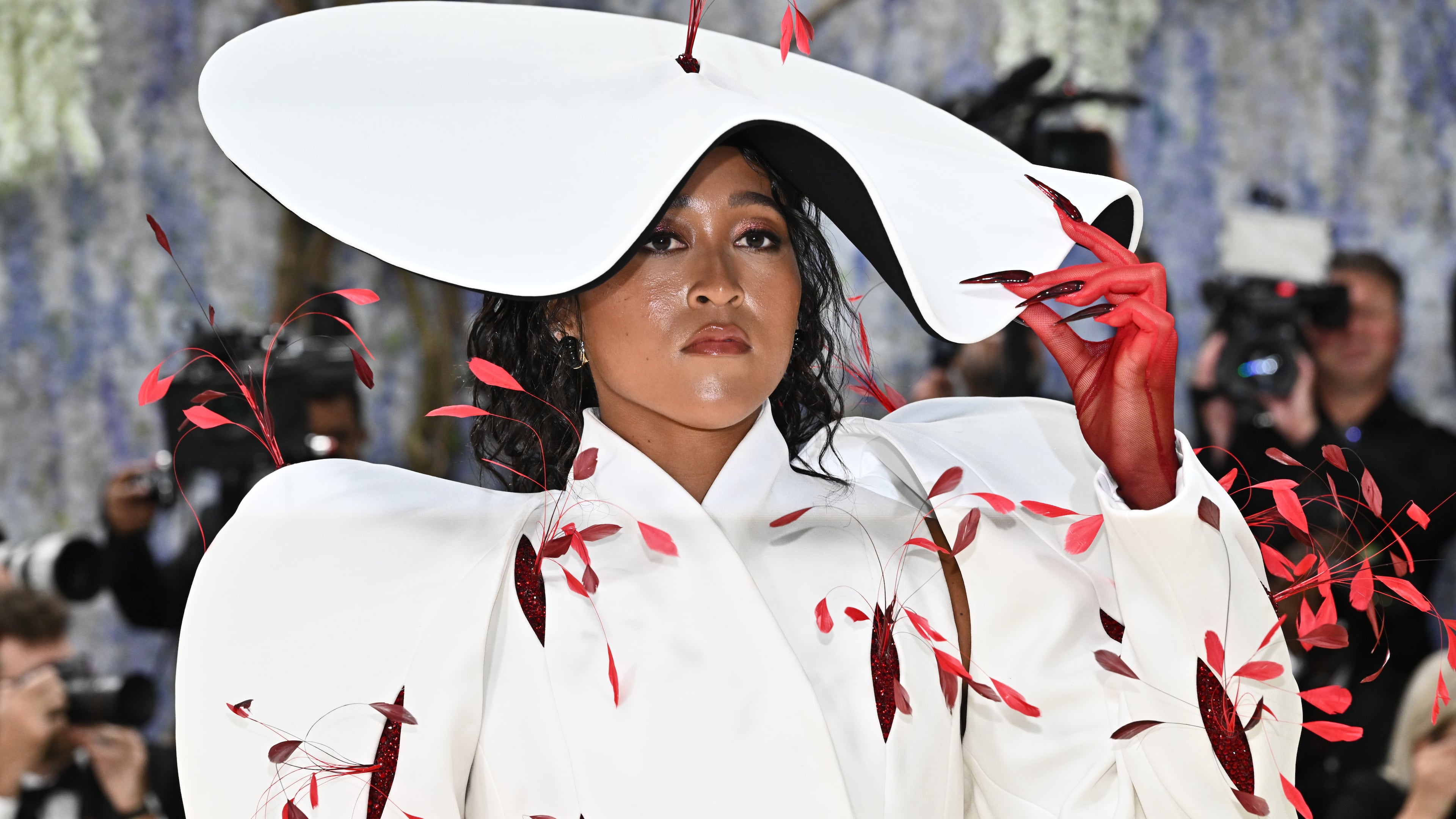 Naomi Osaka arrives at The Metropolitan Museum of Art's Costume Institute benefit gala celebrating the opening of the "Costume Art" exhibition on Monday, May 4, 2026, in New York. (Photo by Evan Agostini/Invision/AP) CORRECTION: Corrects from Naomi Osak to Naomi Osaka