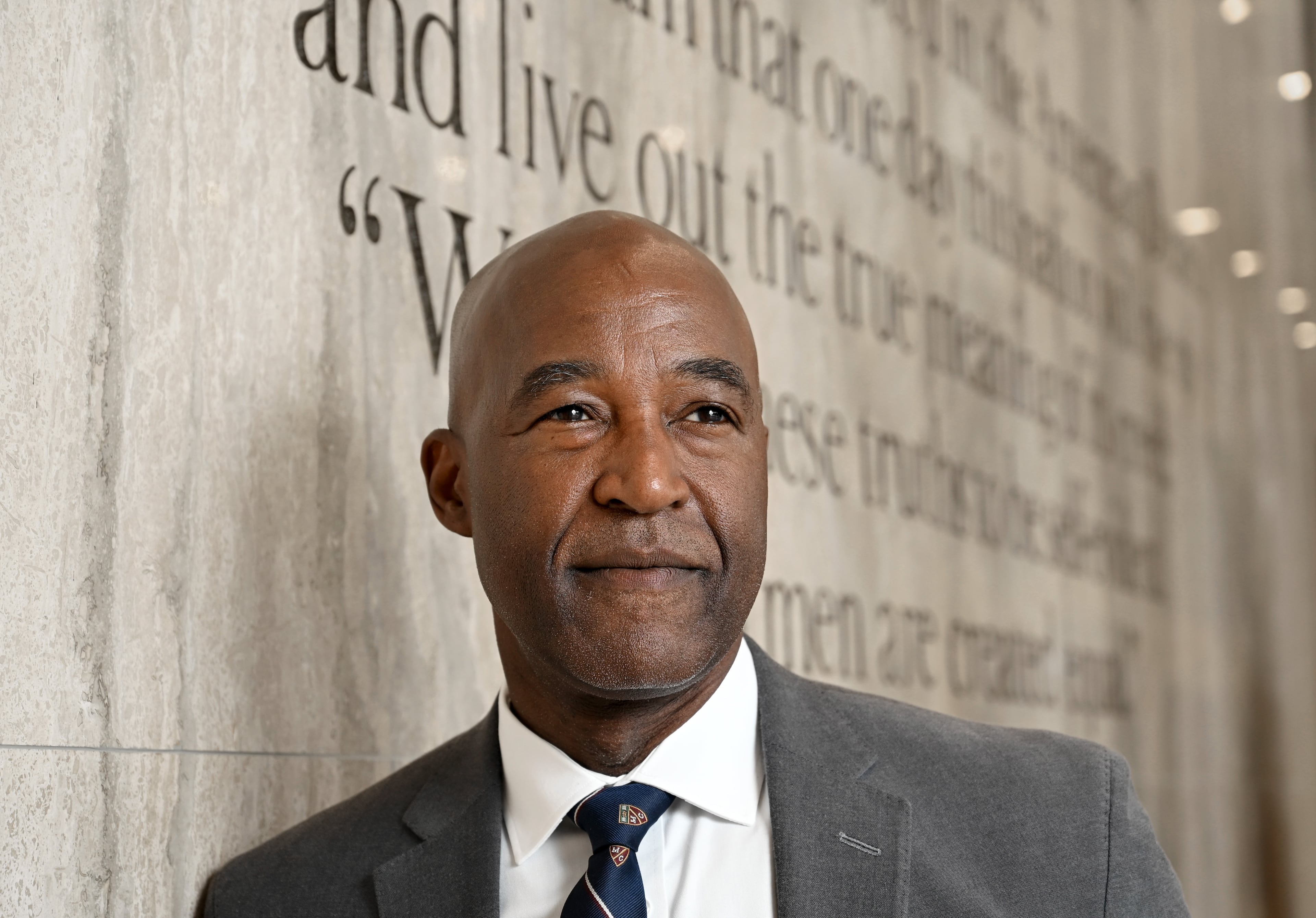 F. DuBois Bowman, is a renowned public health scholar and 1992 graduate of Morehouse College. (Hyosub Shin/AJC)