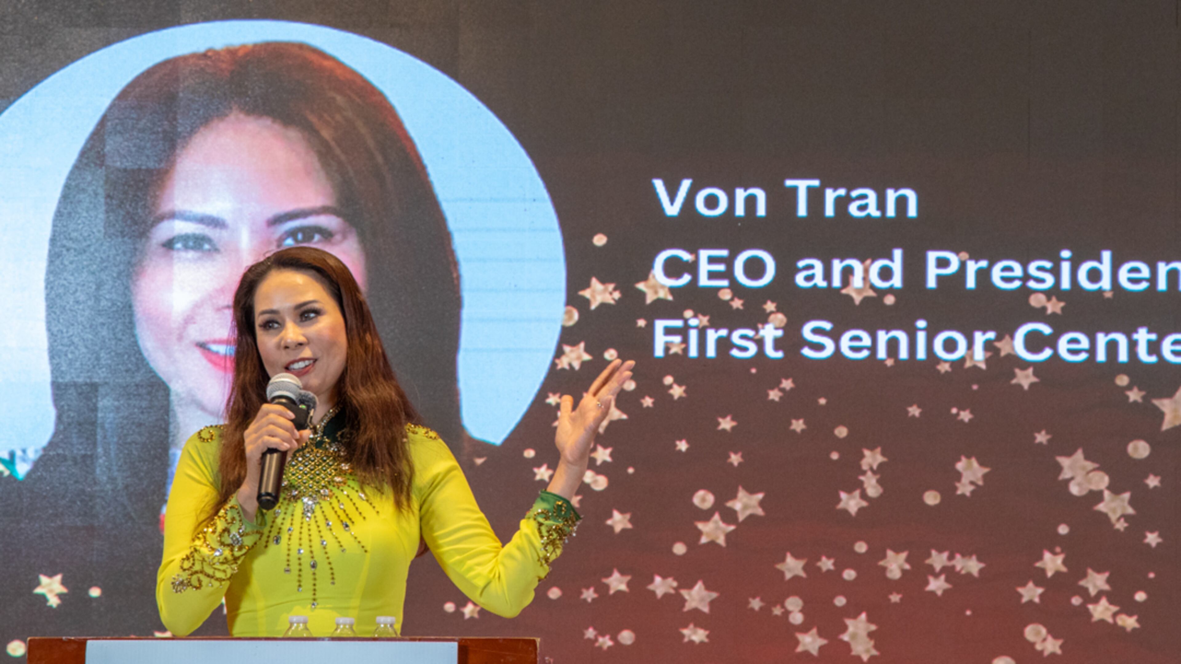 Von Tran and her team opened First Senior Center, a full-service senior center. “I have successfully built my business in the first 50 years of my life. Going forward, I plan to dedicate the next 50 years of my life to giving back and serving the community,” Tran said. (Georgia Asian Times)