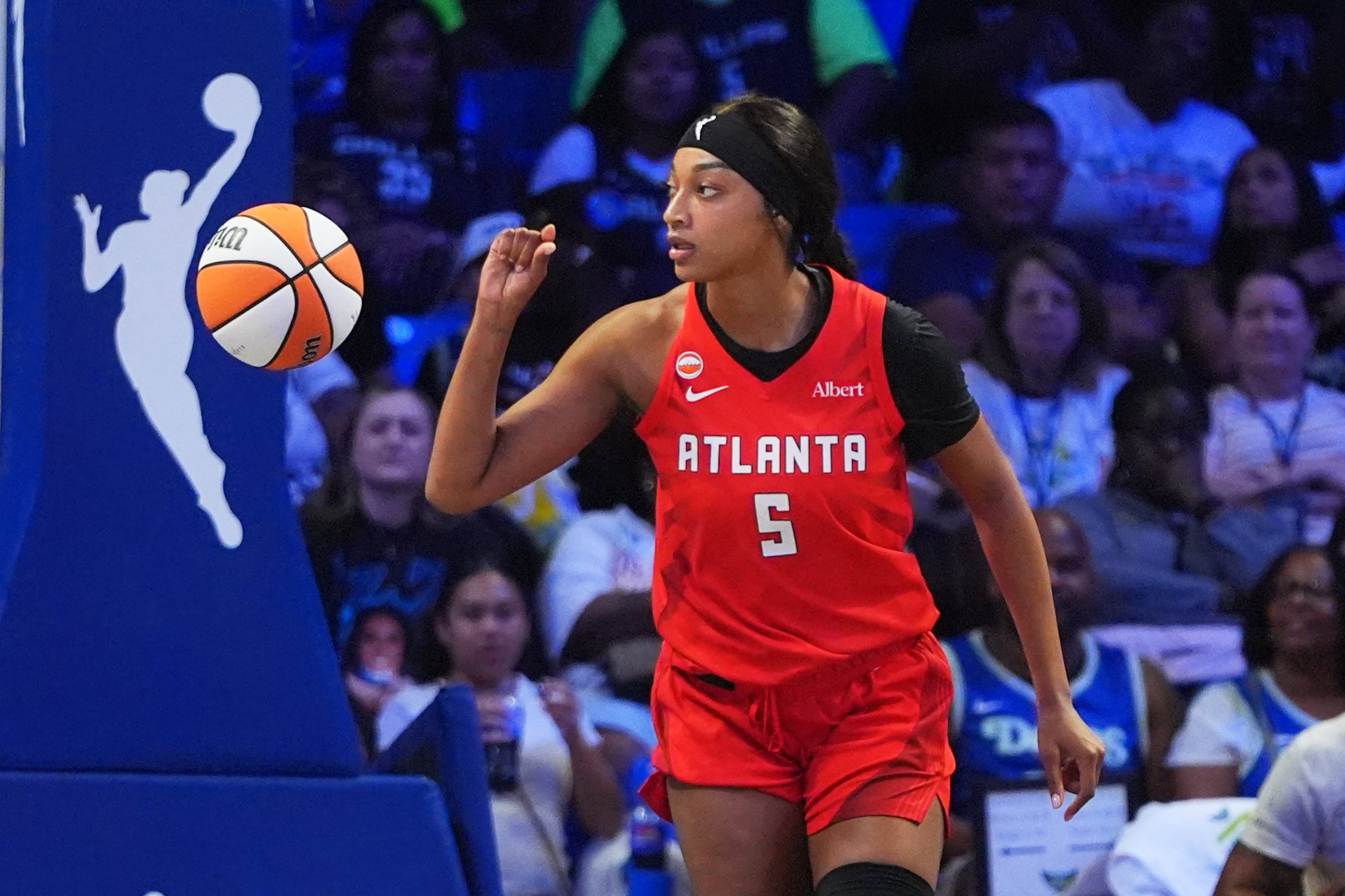 Atlanta Dream forward Angel Reese. (LM Otero/AP)