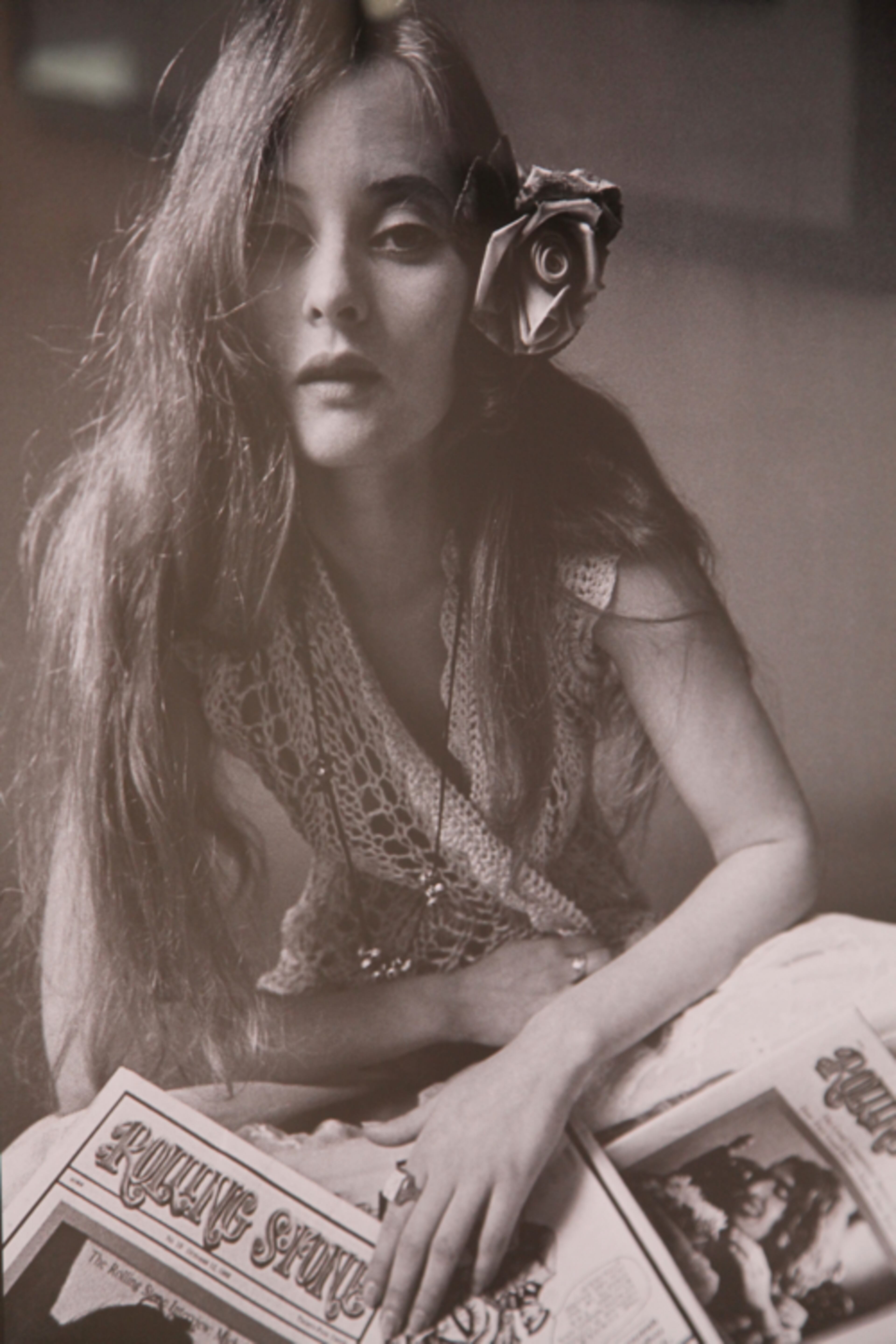 The photos are from studio shoots where the groupies wore what they would wear backstage to tantalize the talented musicians.