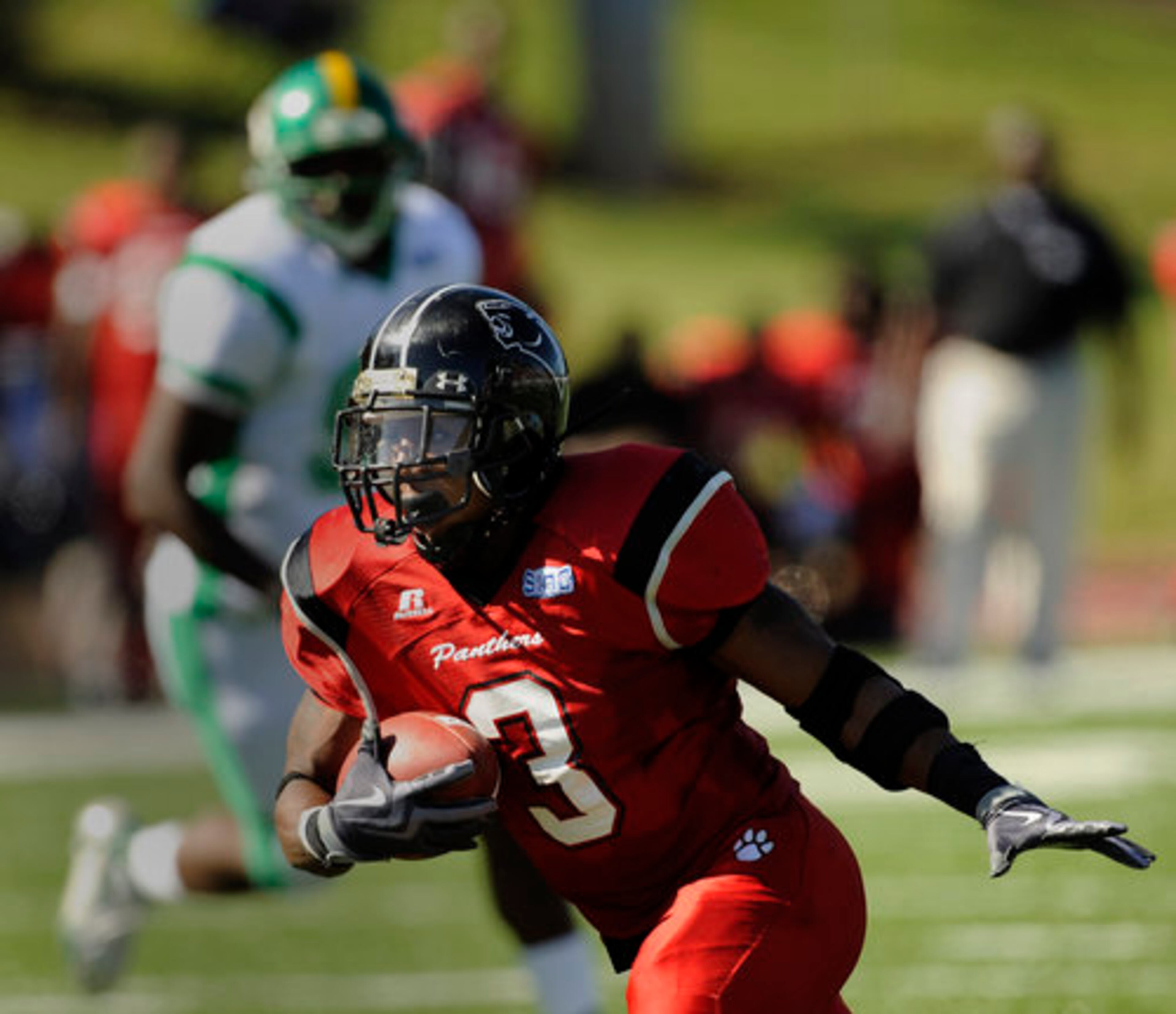 Winston Thompson rushed for 148 yards and scored a touchdown for Clark Atlanta in the loss.