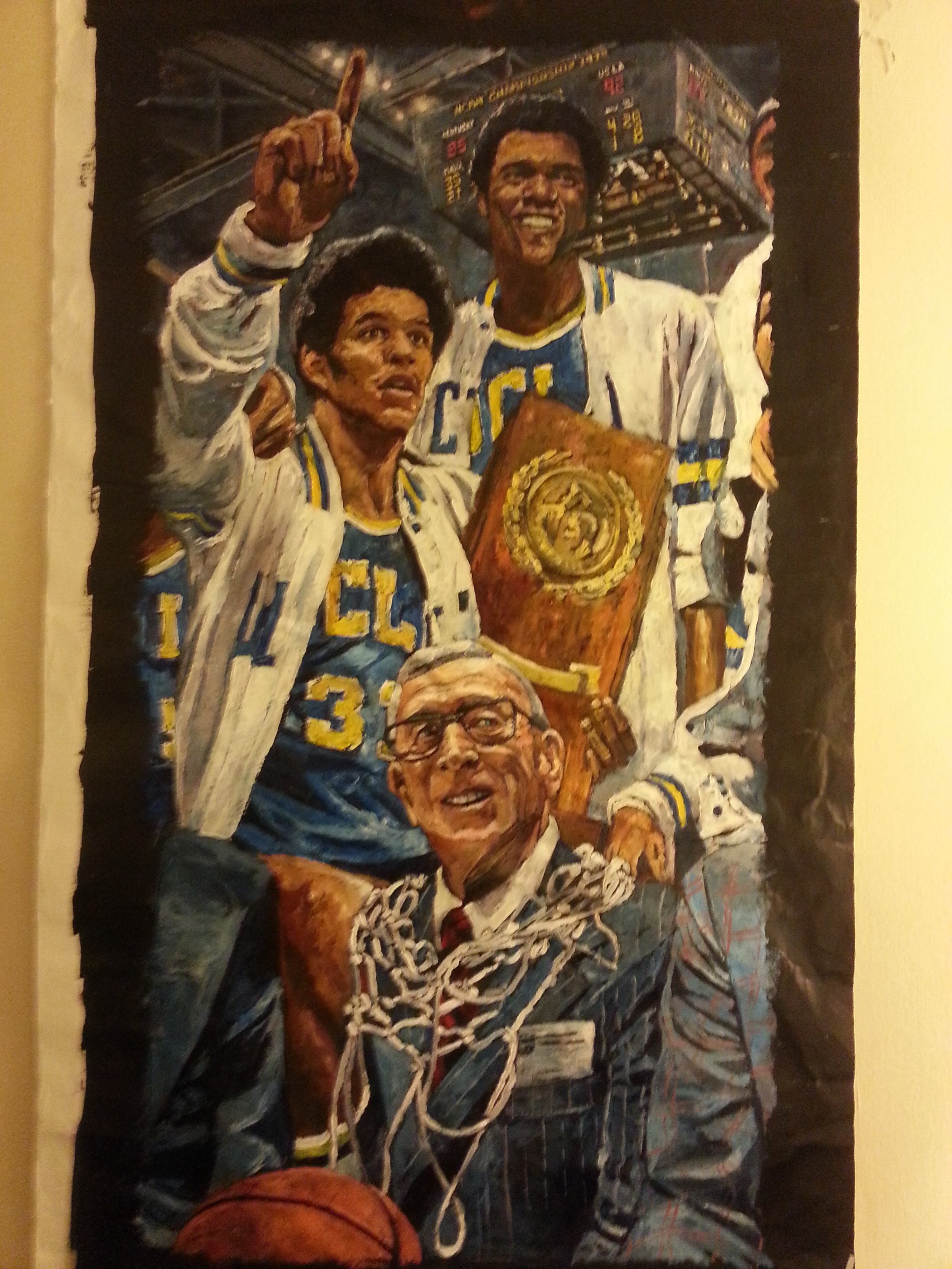 John Wooden led the UCLA Bruins to 10 national championships: 1964, 1965, 1967-1973 and 1975.