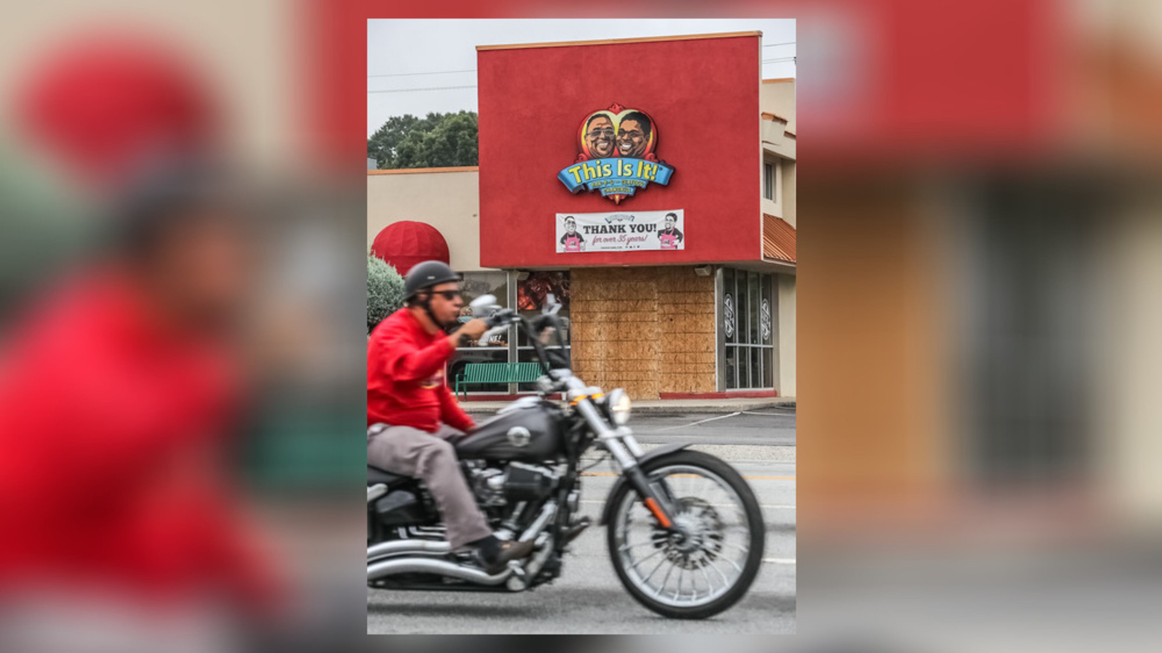 The Riverdale location of soul food restaurant This Is It! will be temporarily closed after a woman accidentally drove her car into the building Tuesday afternoon.