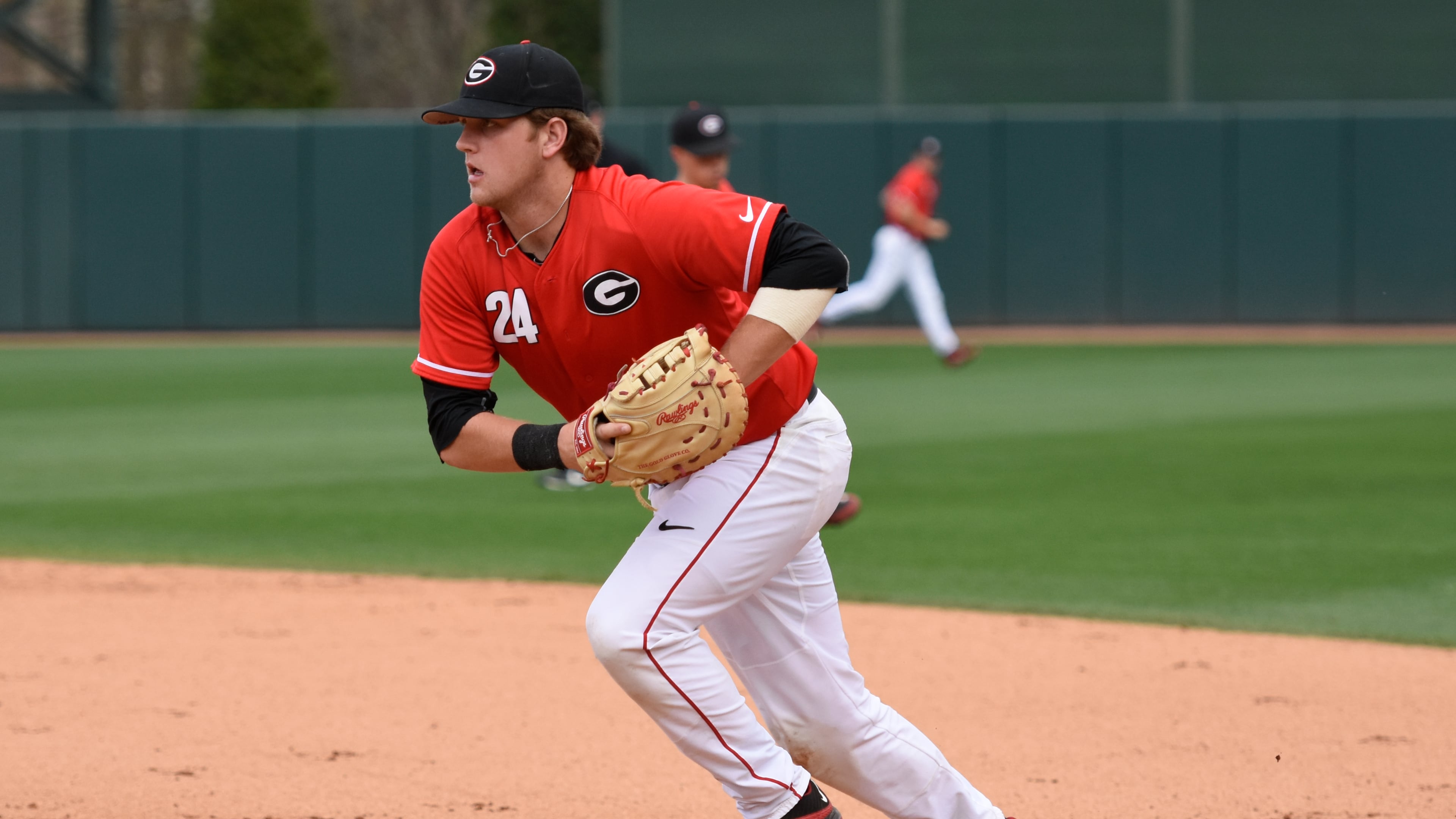 Georgia baseball player Adam Sasser hit .317 last season. (Photo by David Barnes / Special to the AJC)