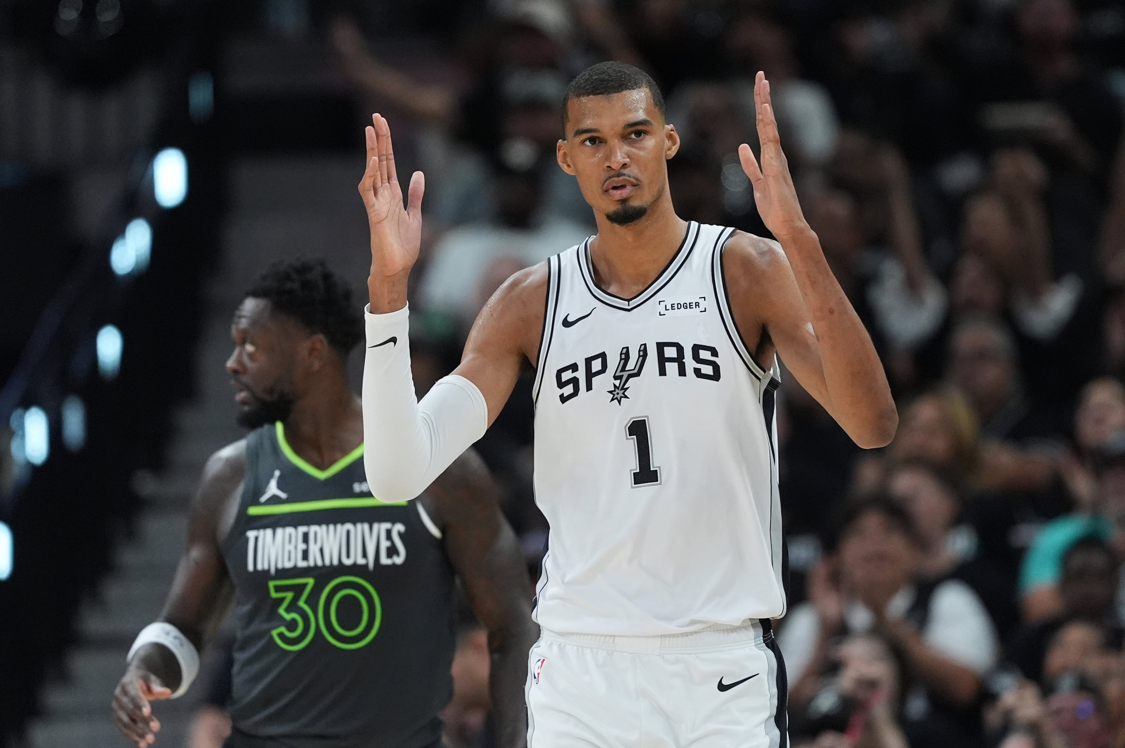 Timberwolves Spurs Basketball