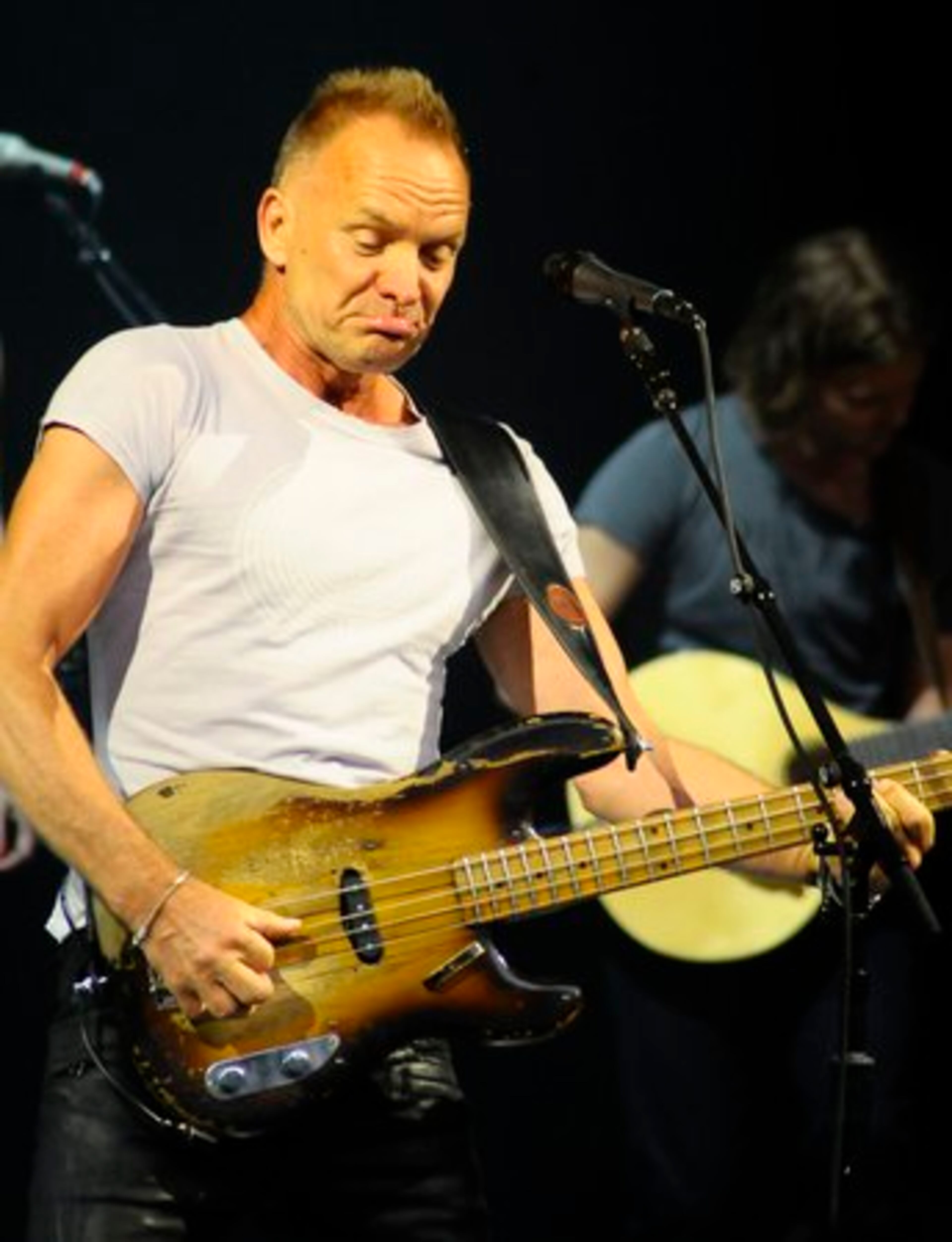 Notably absent from the set list was the Police staple "Roxanne."