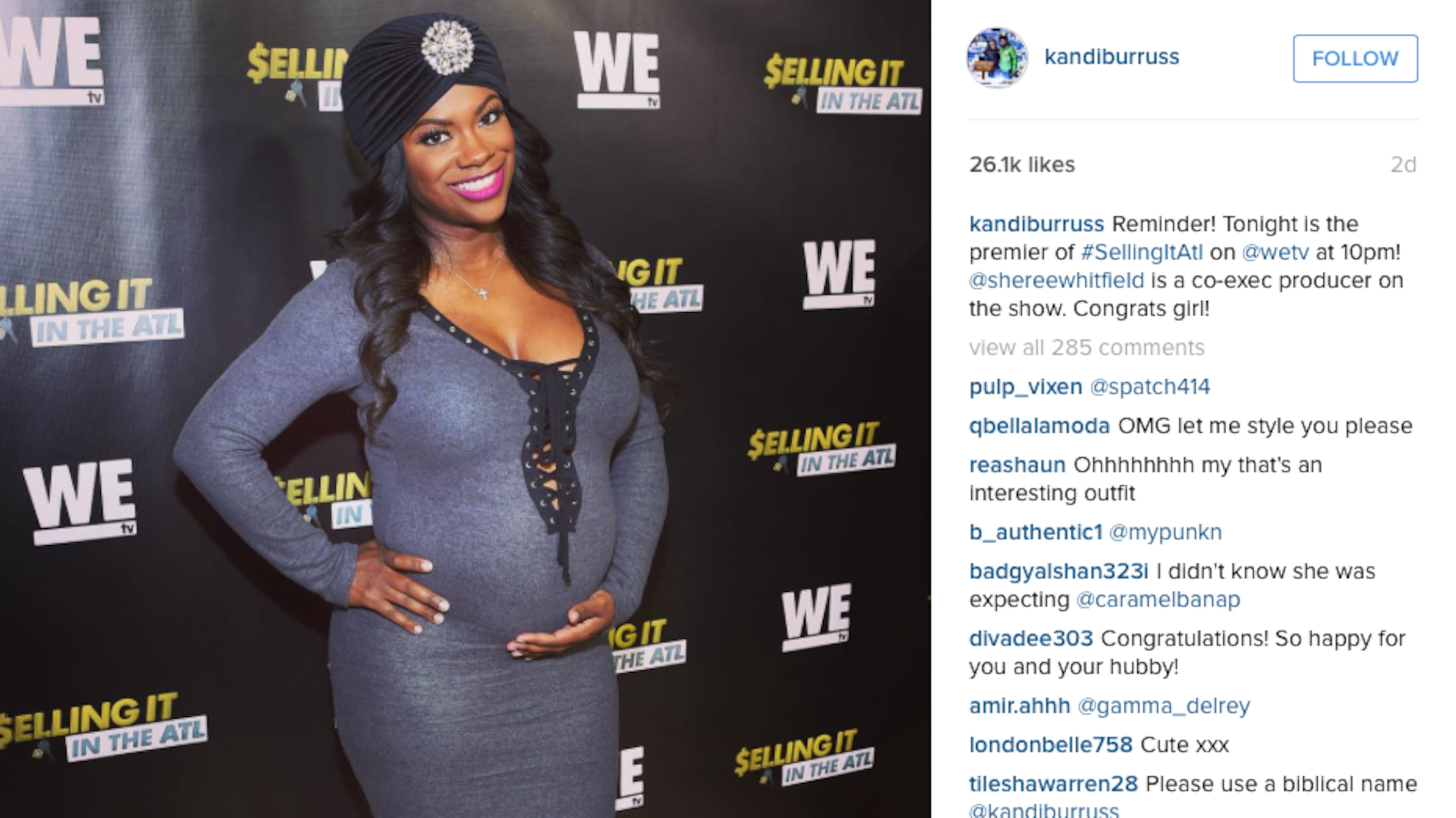 Kandi posted this adorable photo on Instagram.
