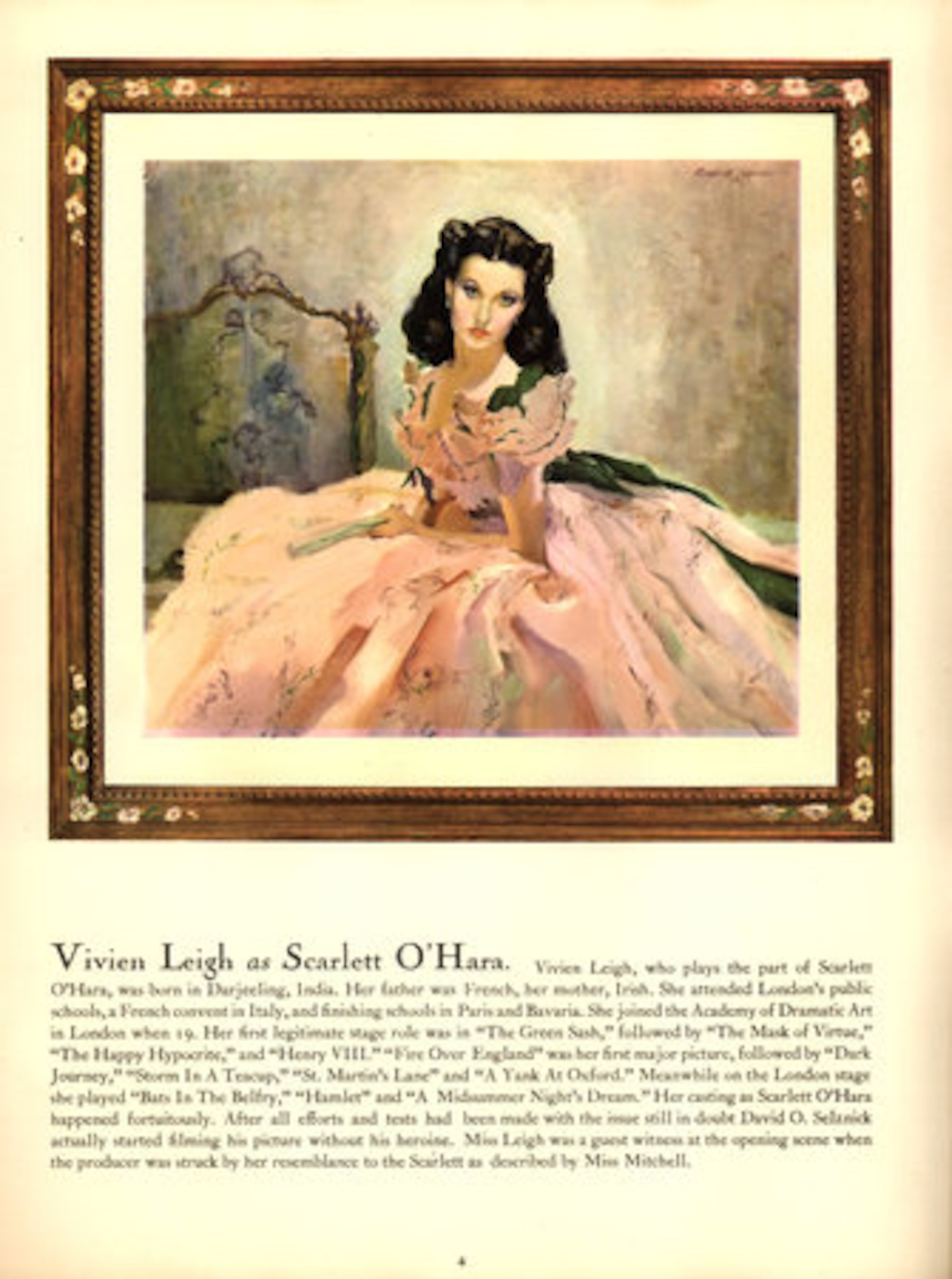 Leigh's biography from the program.