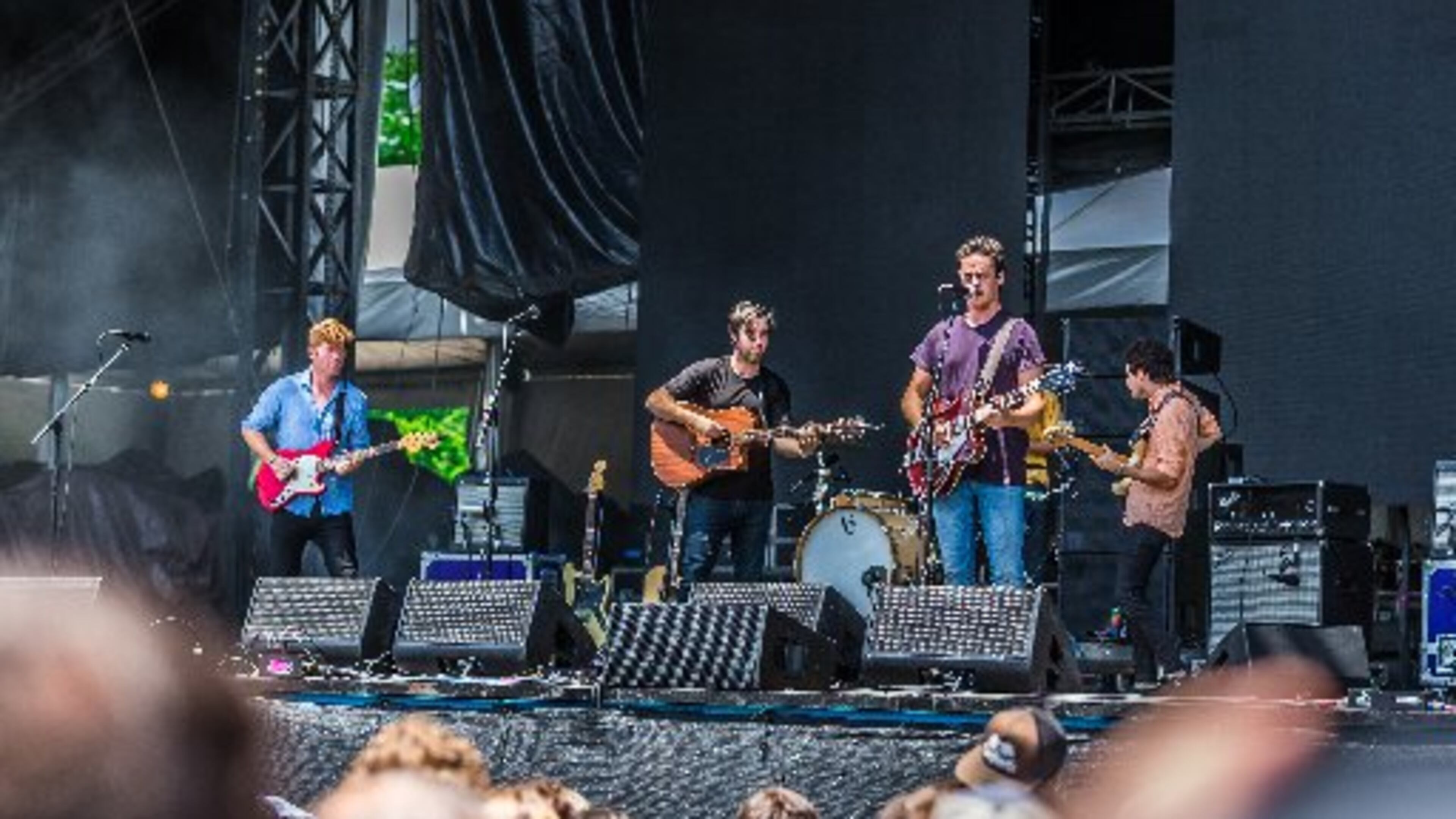 Rolling Blackouts Coastal Fever performed at this year’s Shaky Knees. The music festival at Central Park began on Friday and concludes Sunday.
