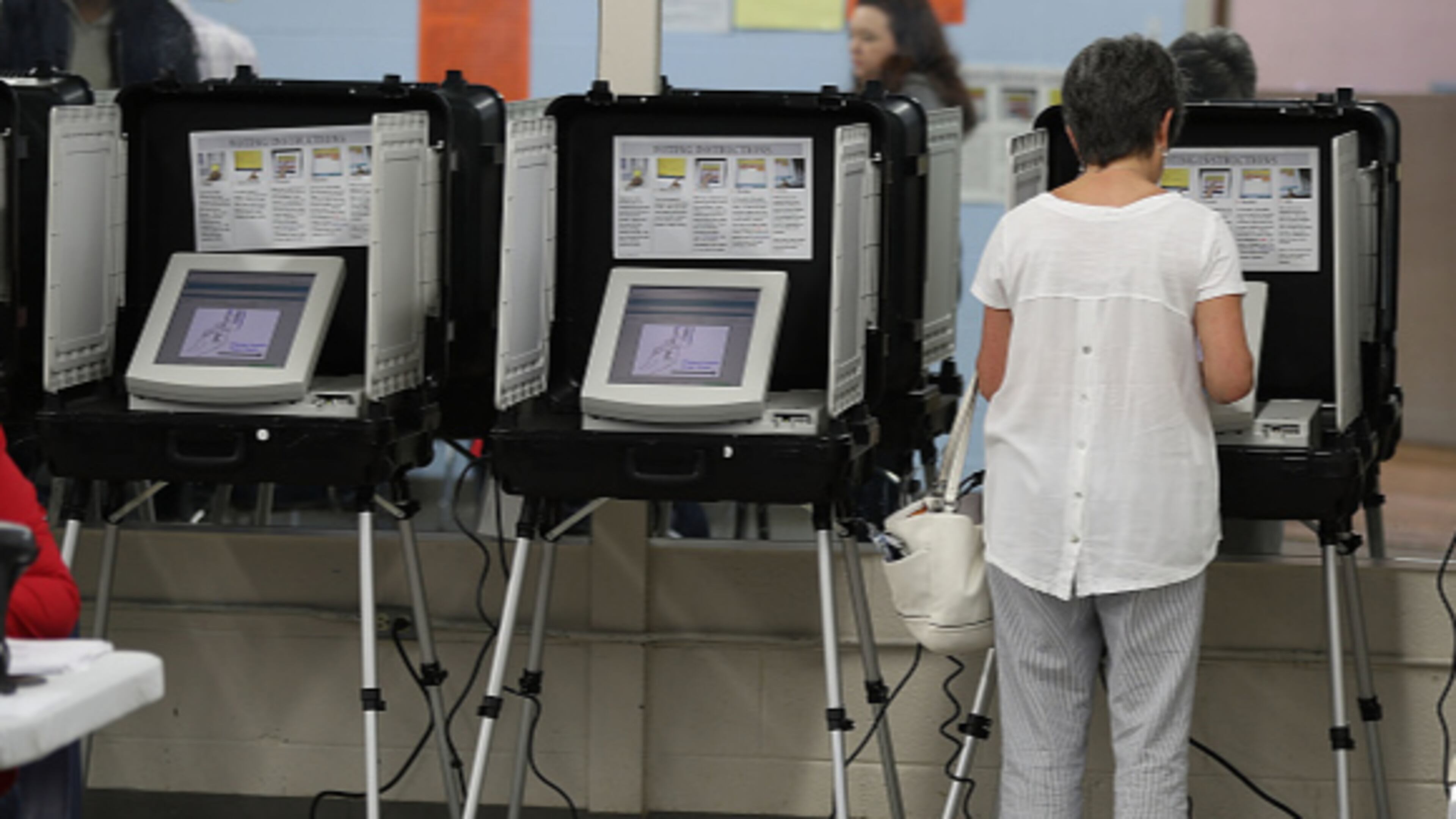 Voters cast their ballots in Georgia’s highly contested 6th Congressional district race on April 18. Democratic candidate Jon Ossoff and Republican contender Karen Handel won the primary and will now battle it out in a runoff.