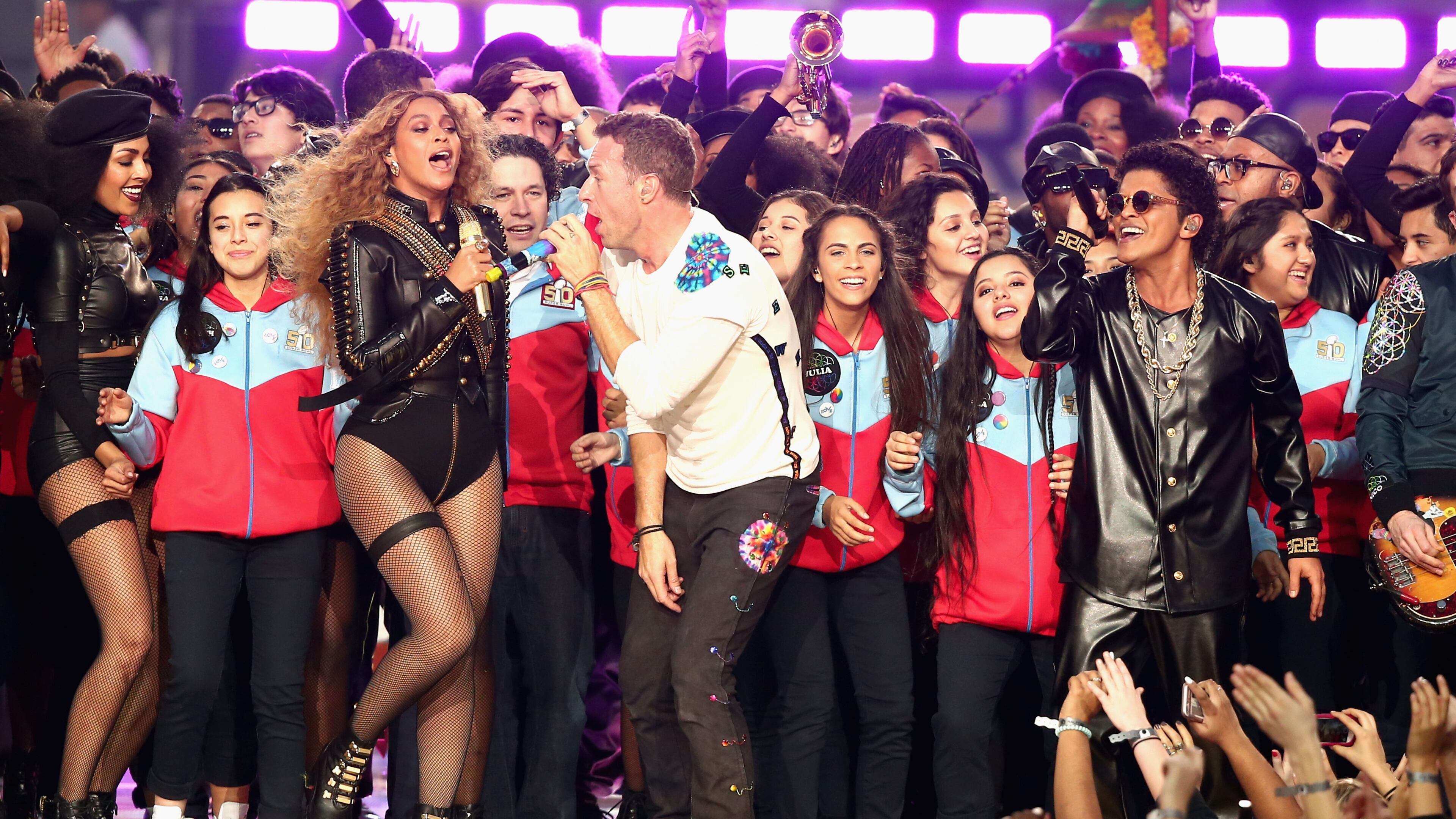 The Super Bowl trio. Photo: Getty Images.