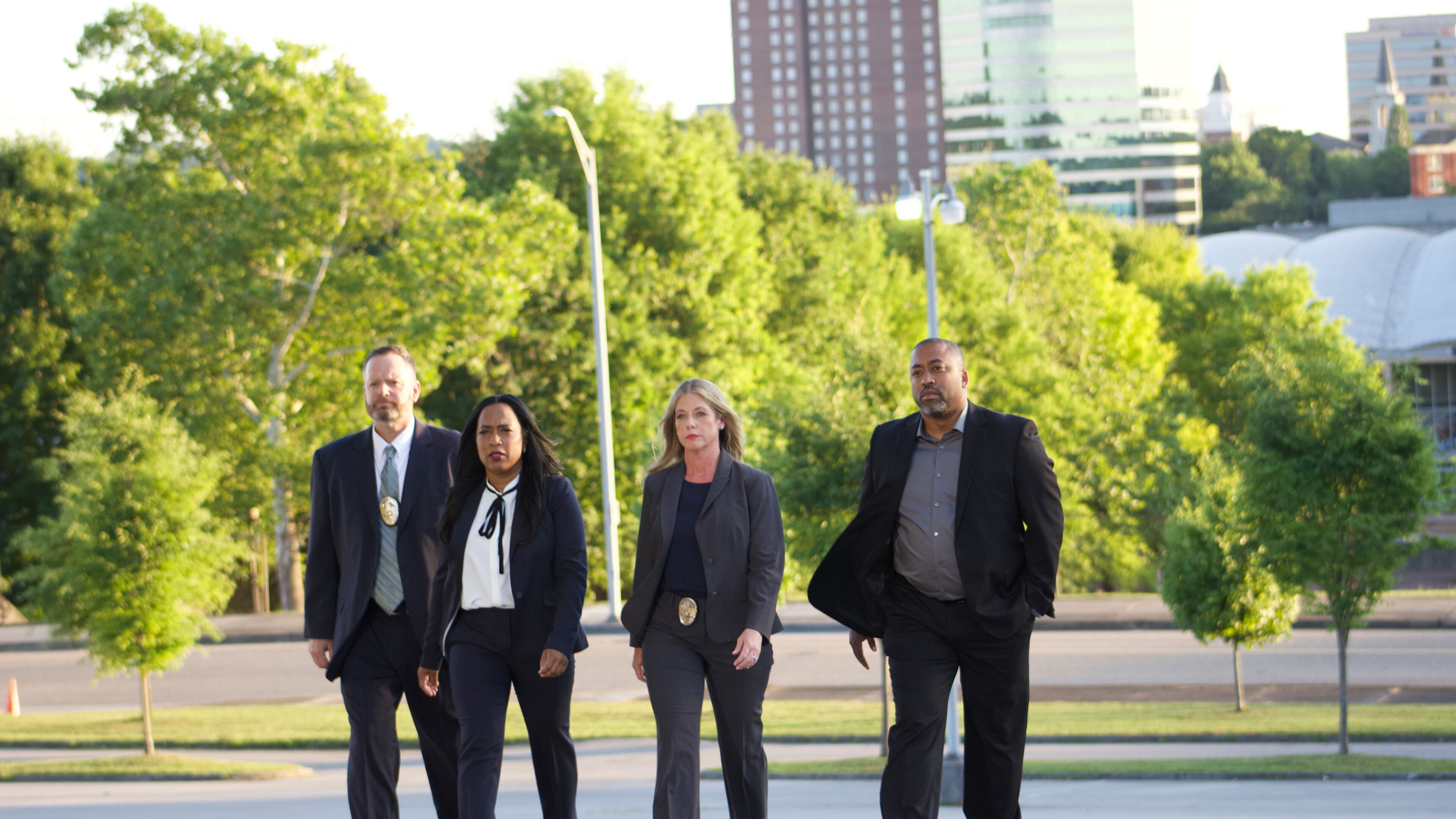 The cast of ID's 'Atlanta Justice" (L-R): JD Stephens, Tanya Miller, Nicole Redlinger, Leif Howard. Photo credit: ID