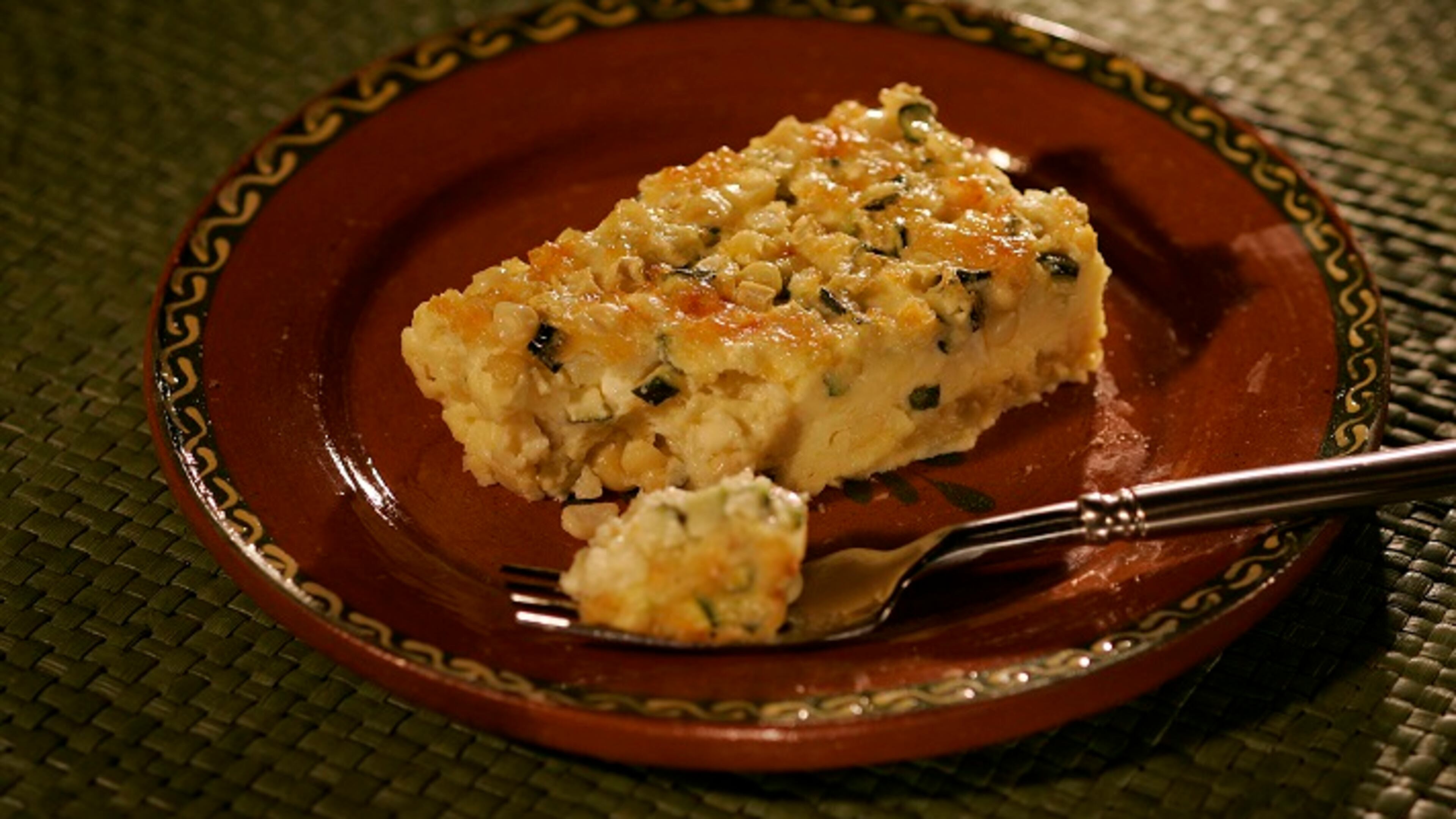 Corn Pudding with Zucchini. (Anne Cusack/Los Angeles Times/TNS)