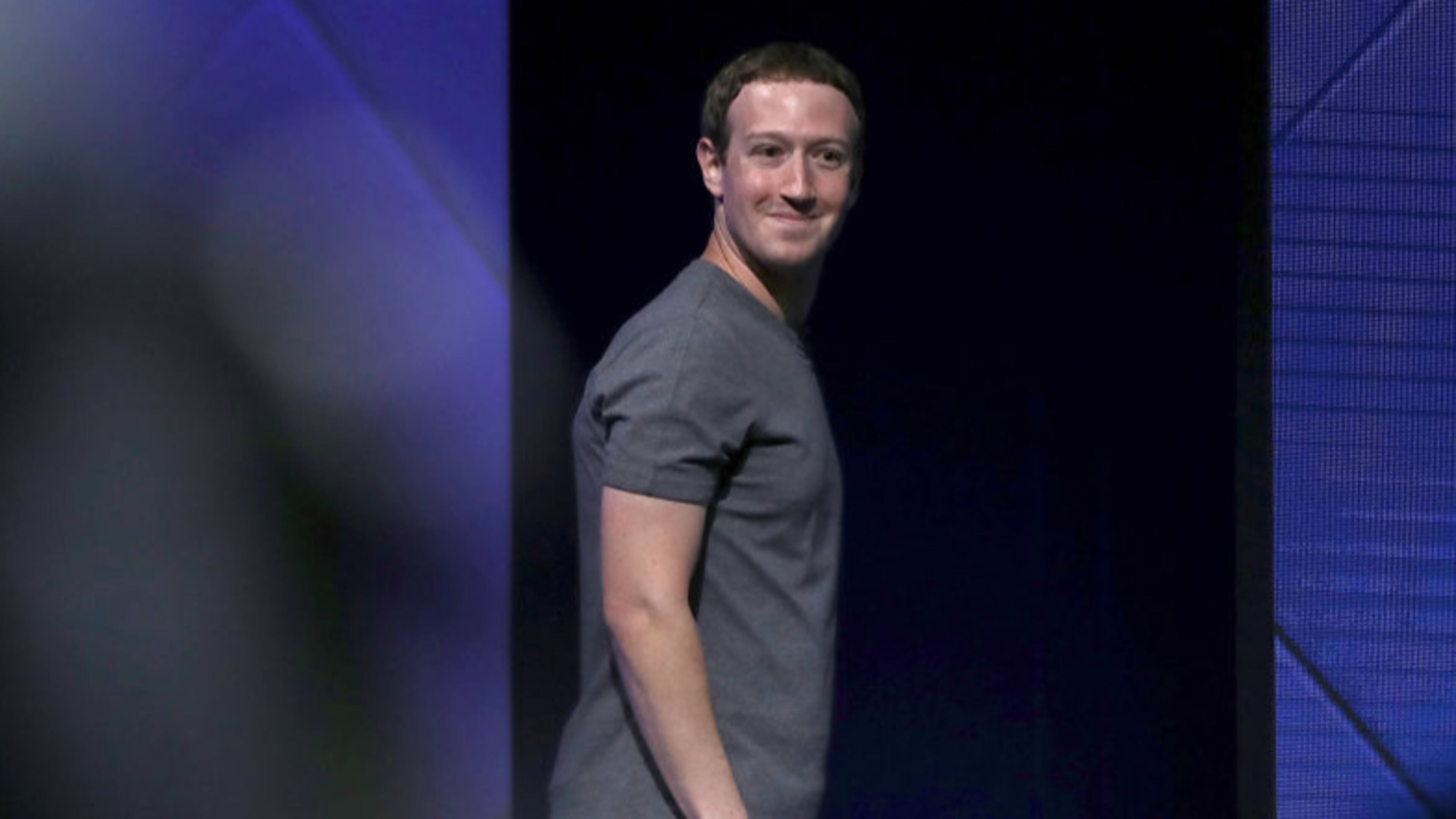 Facebook CEO Mark Zuckerberg delivers the keynote address at Facebook's F8 Developer Conference on April 18, 2017 at McEnery Convention Center in San Jose, California.