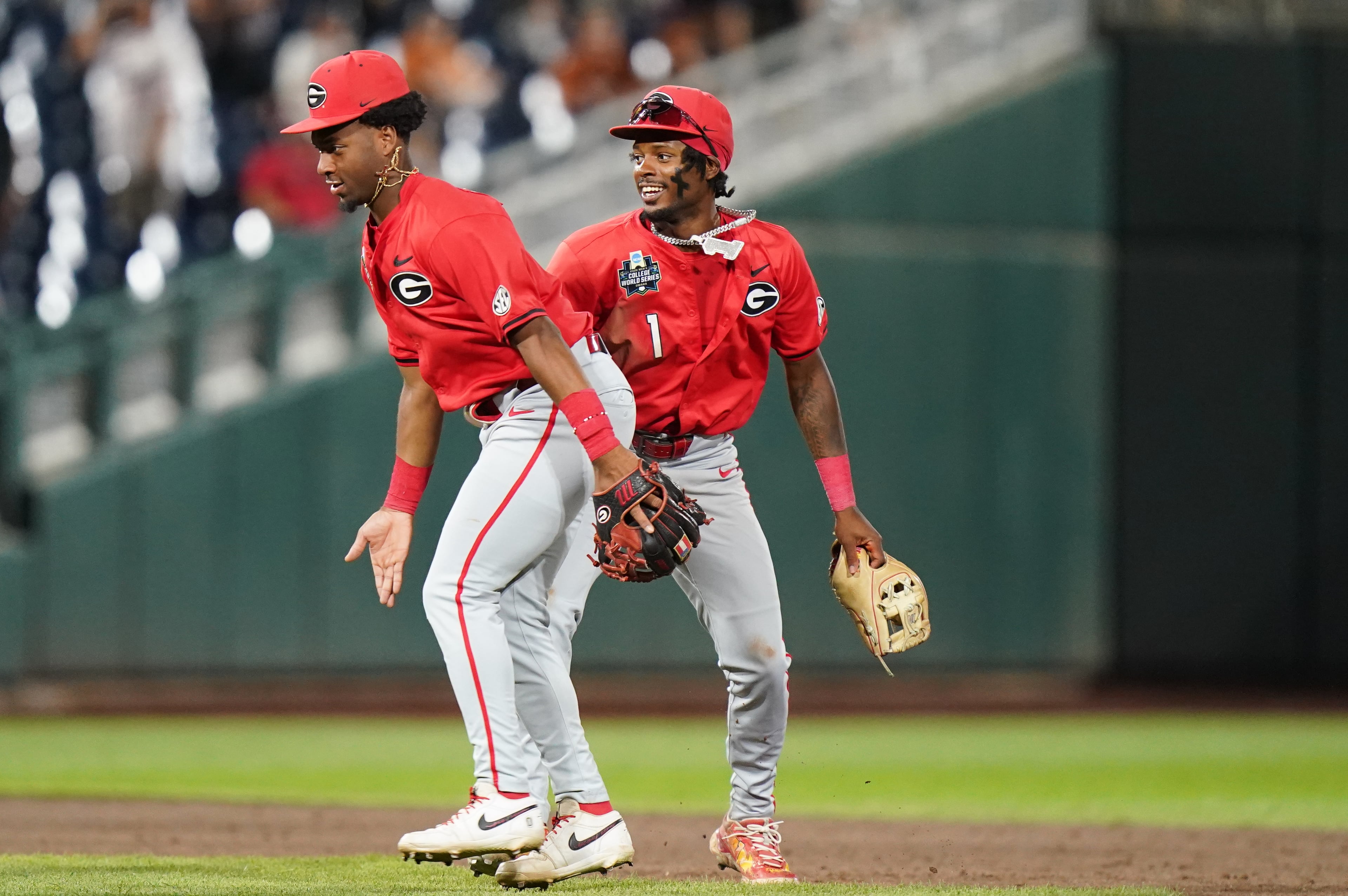 CWS Georgia Texas Baseball