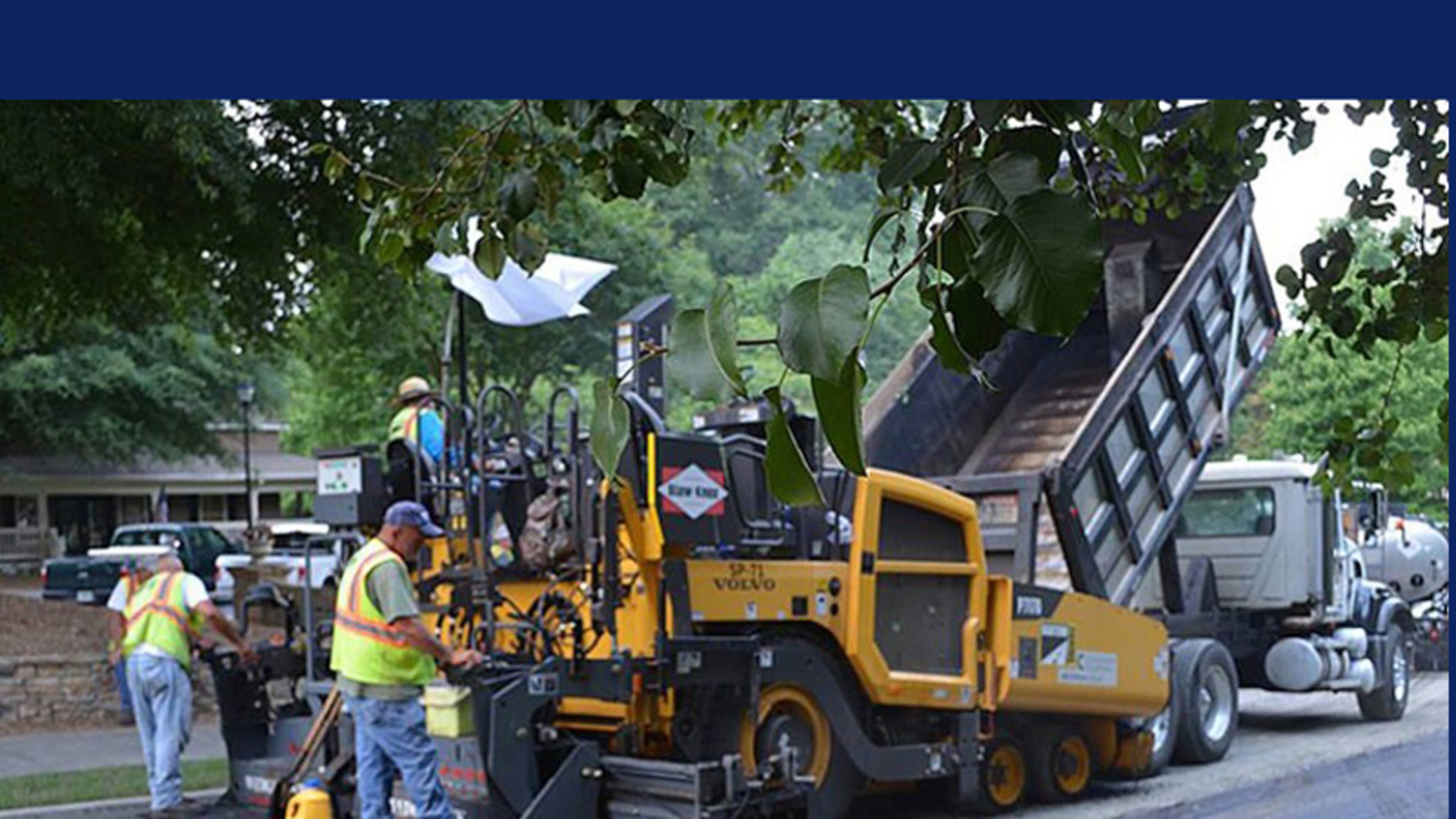 A Johns Creek contractor has finished repaving neighborhood streets in 16 subdivisions and nine main roads, the city announced.