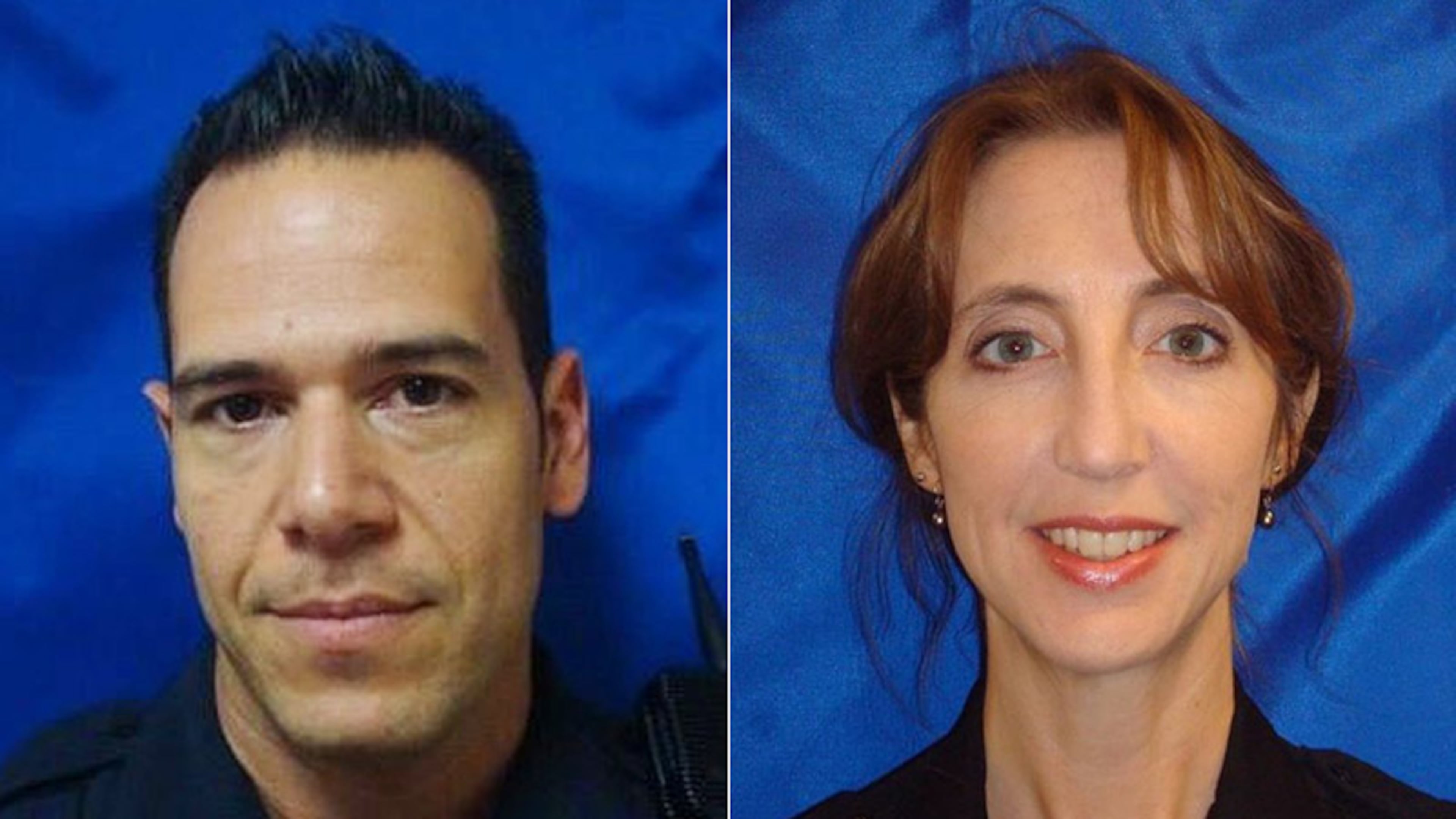 Jason Vansteenburgh (left) and Amy Walling