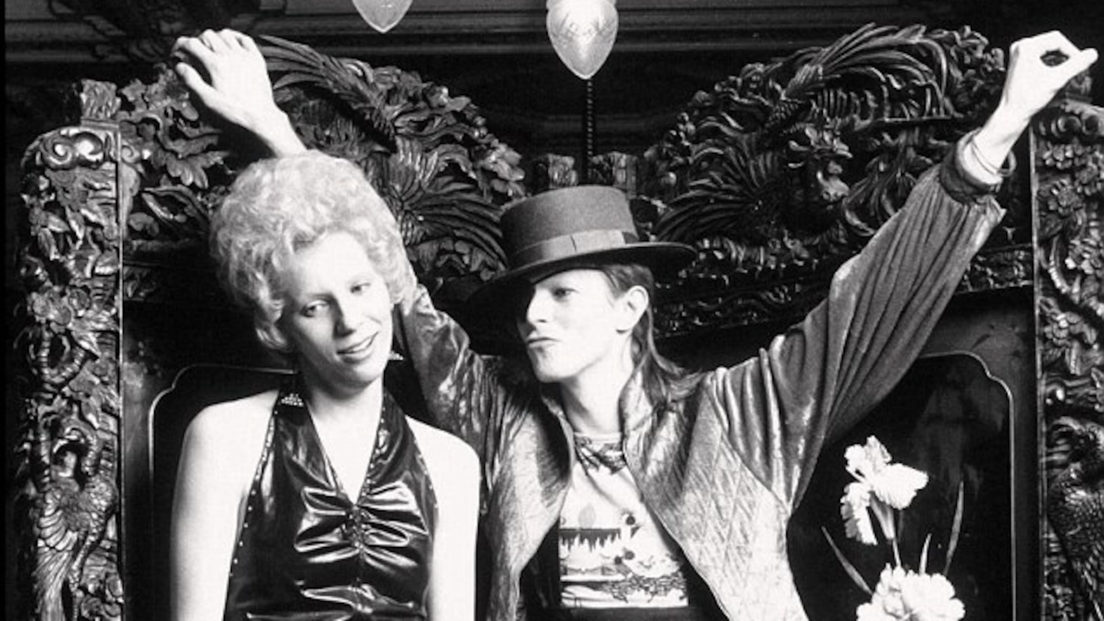 Angie. David and Zowie in 1974. Photo: Roger Bamber/Rex Features.