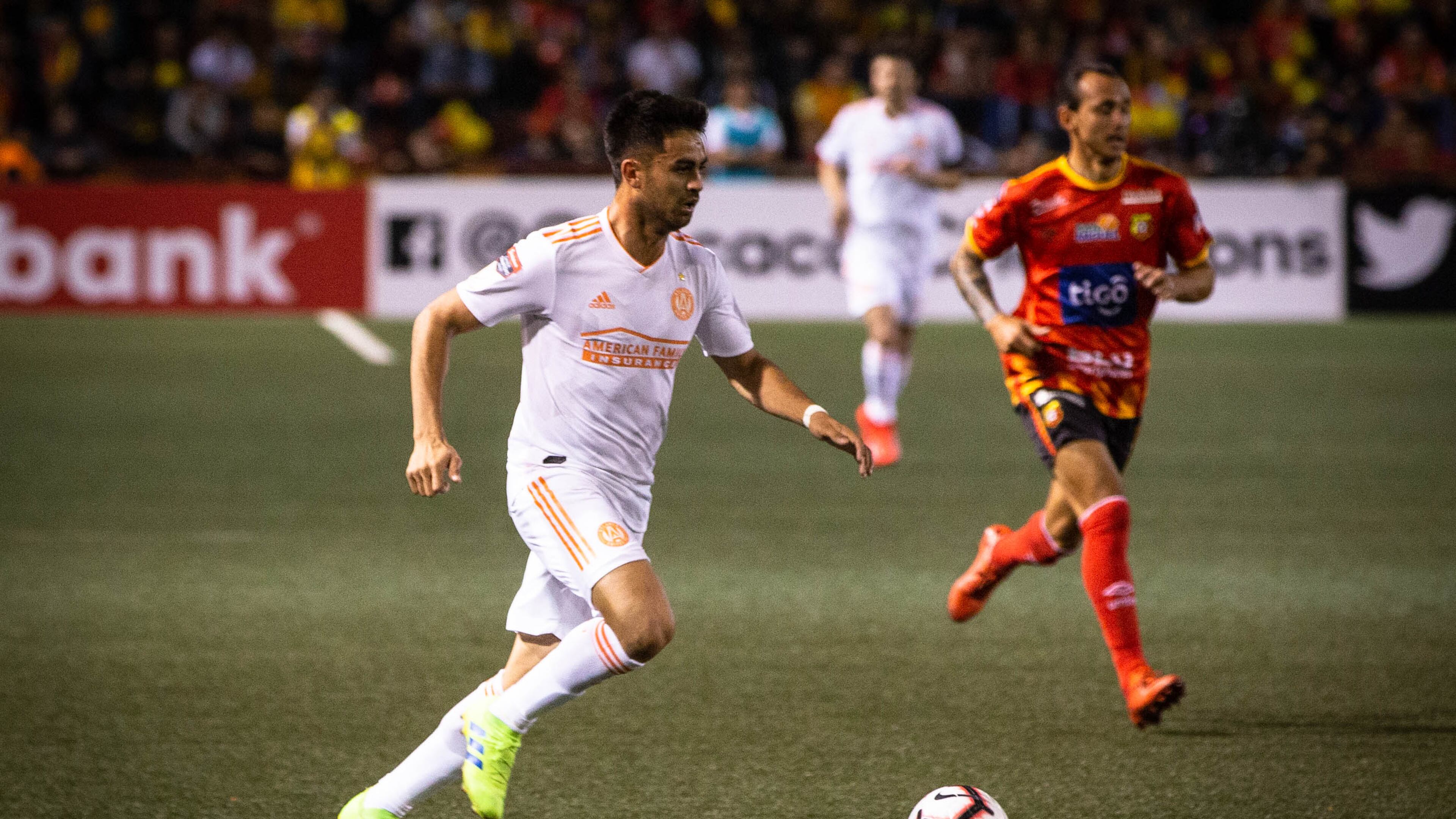 Atlanta United played Herediano in the CONCACAF Champions League on Thursday in Heredia, Costa Rica. (Atlanta United)