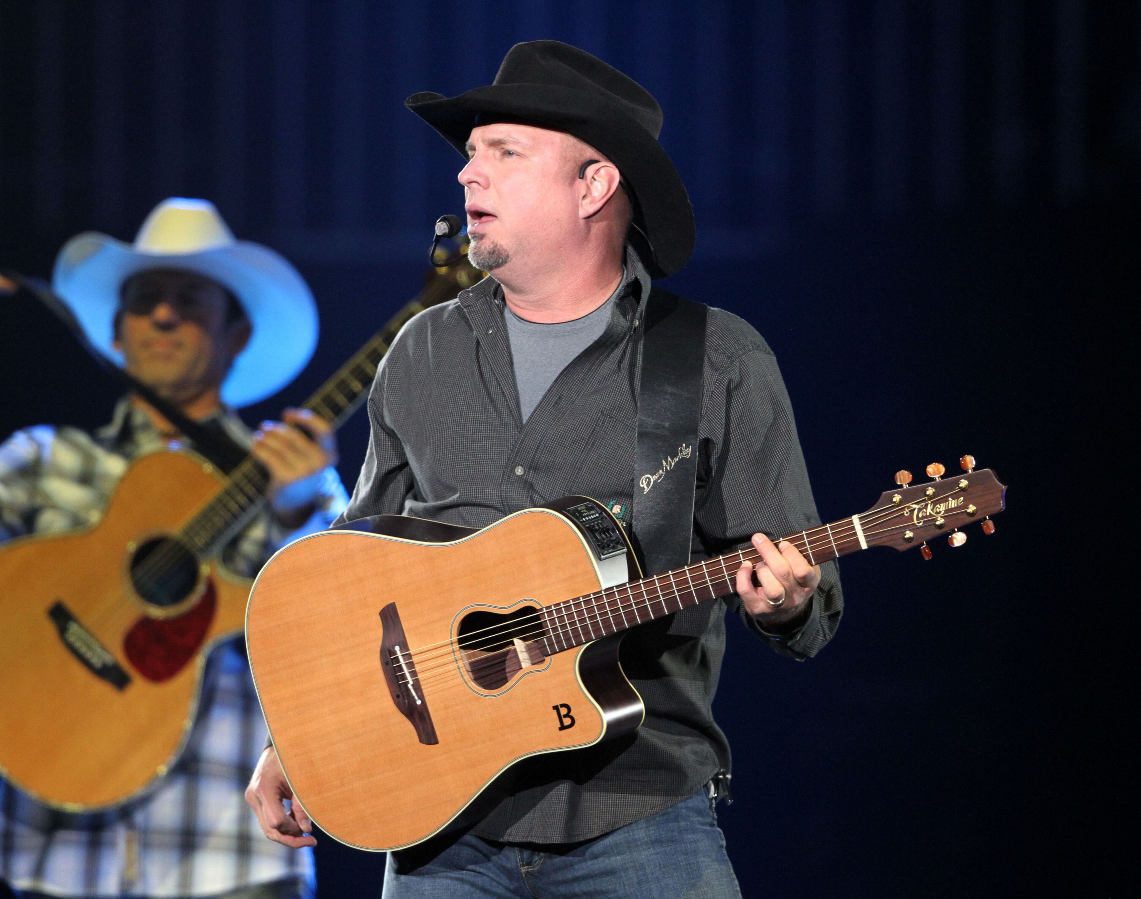 Legendary country singer-songwriter-guitarist Garth Brooks played the first of seven sold out shows Friday evening at Philips Arena. Robb D. Cohen/RobbsPhotos.com