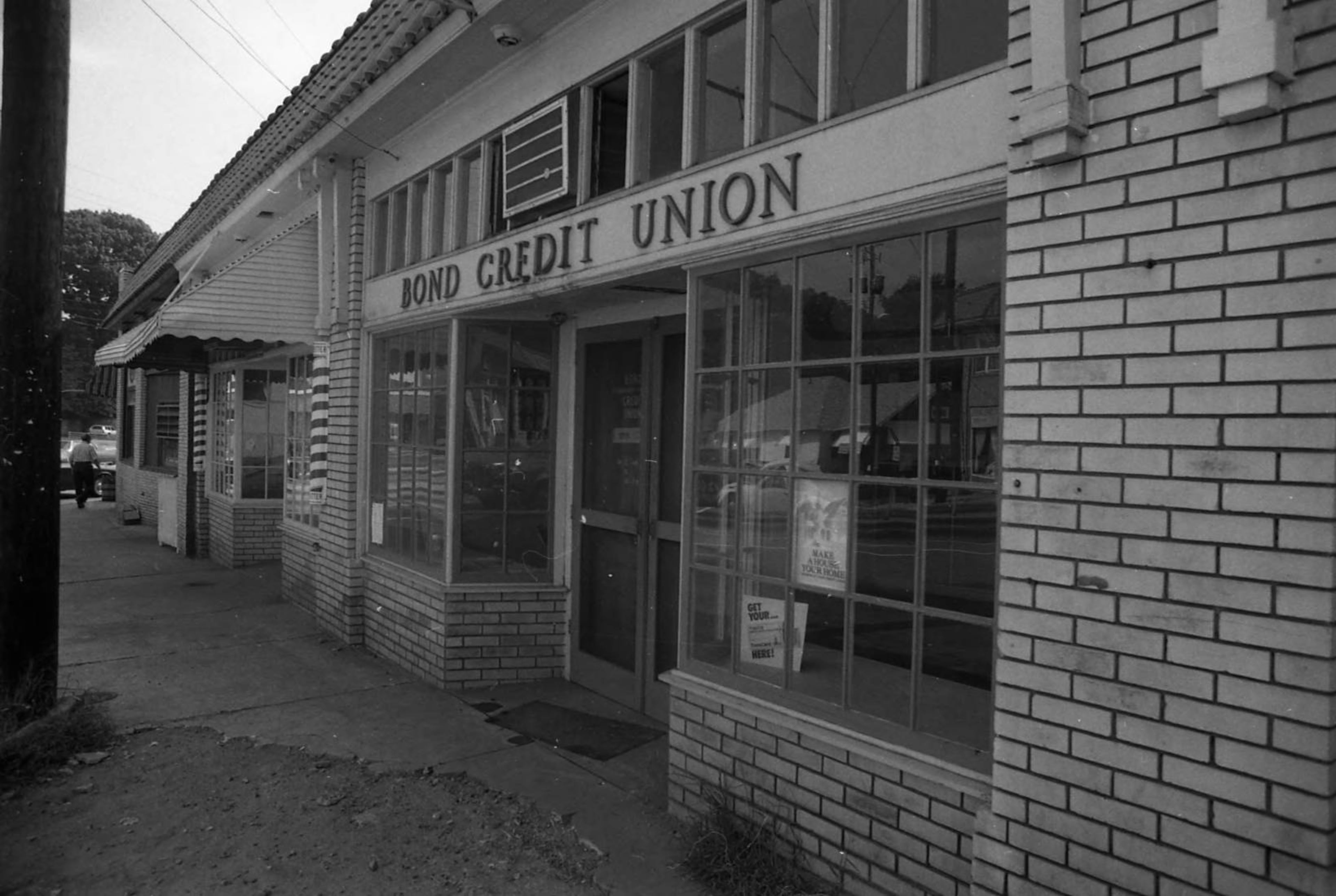 Sept. 11, 1980 -- BOND Credit Union started in 1972 as a way for Little Five Points residents to save their neighborhood and help those in the community. BOND stands for Bass Organization for Neighborhood Development, Bass being the original name of the Little Five Points area.