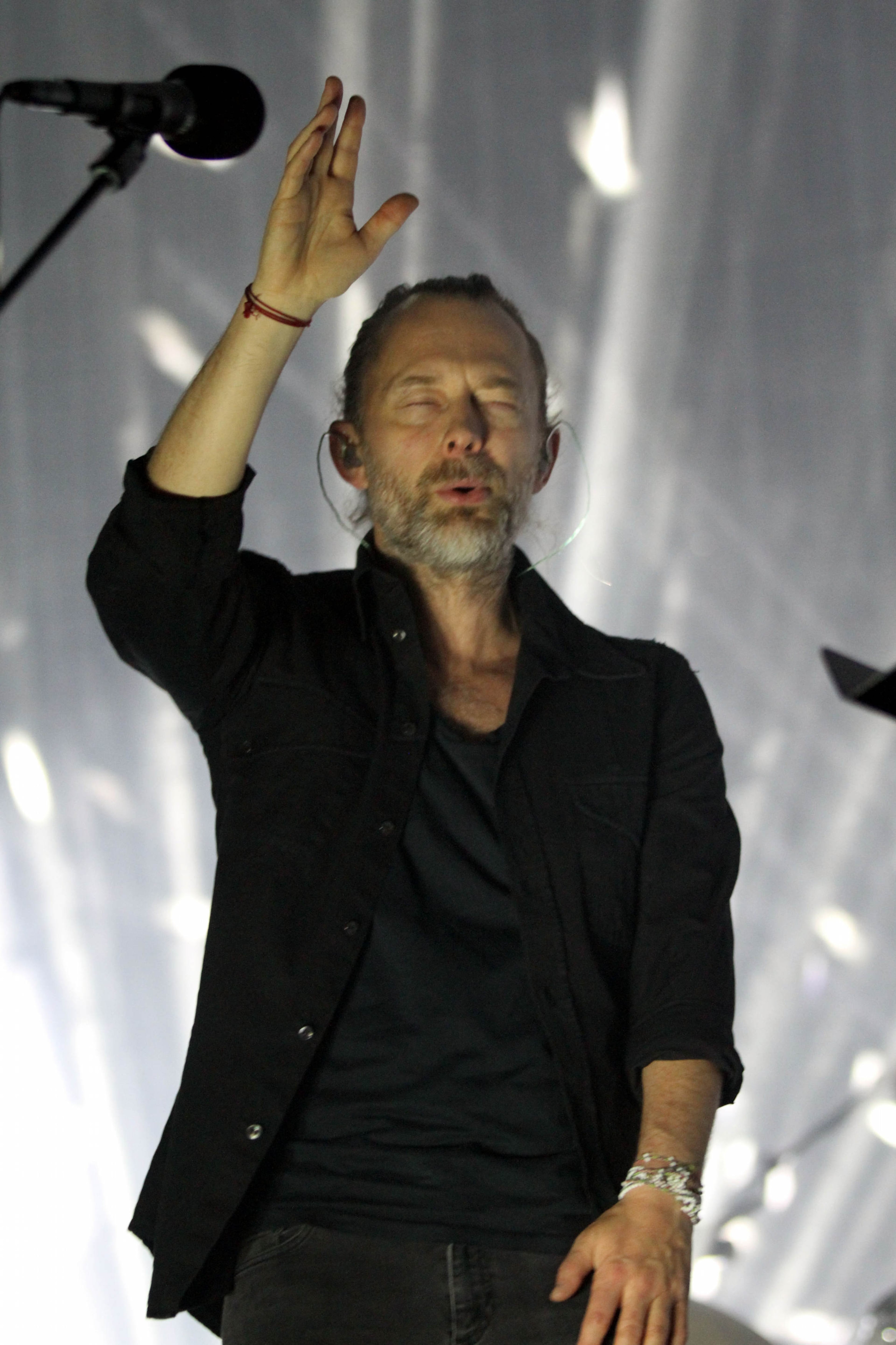 Thom Yorke of Radiohead April 1 at Philips Arena. Robb Cohen Photography & Video/ RobbsPhotos.com