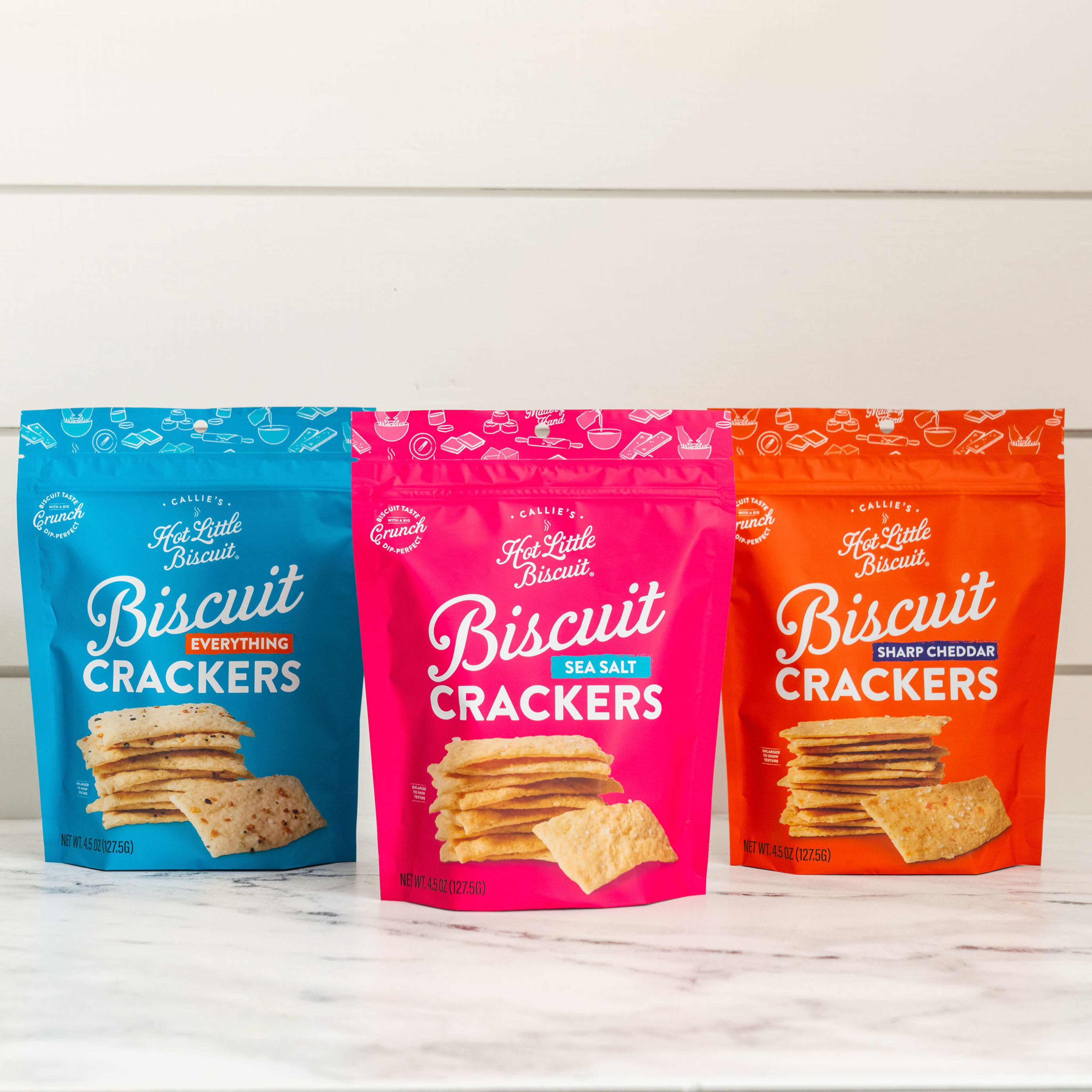 Biscuit crackers. (Courtesy of Cameron Wilder/Callie’s Hot Little Biscuits)