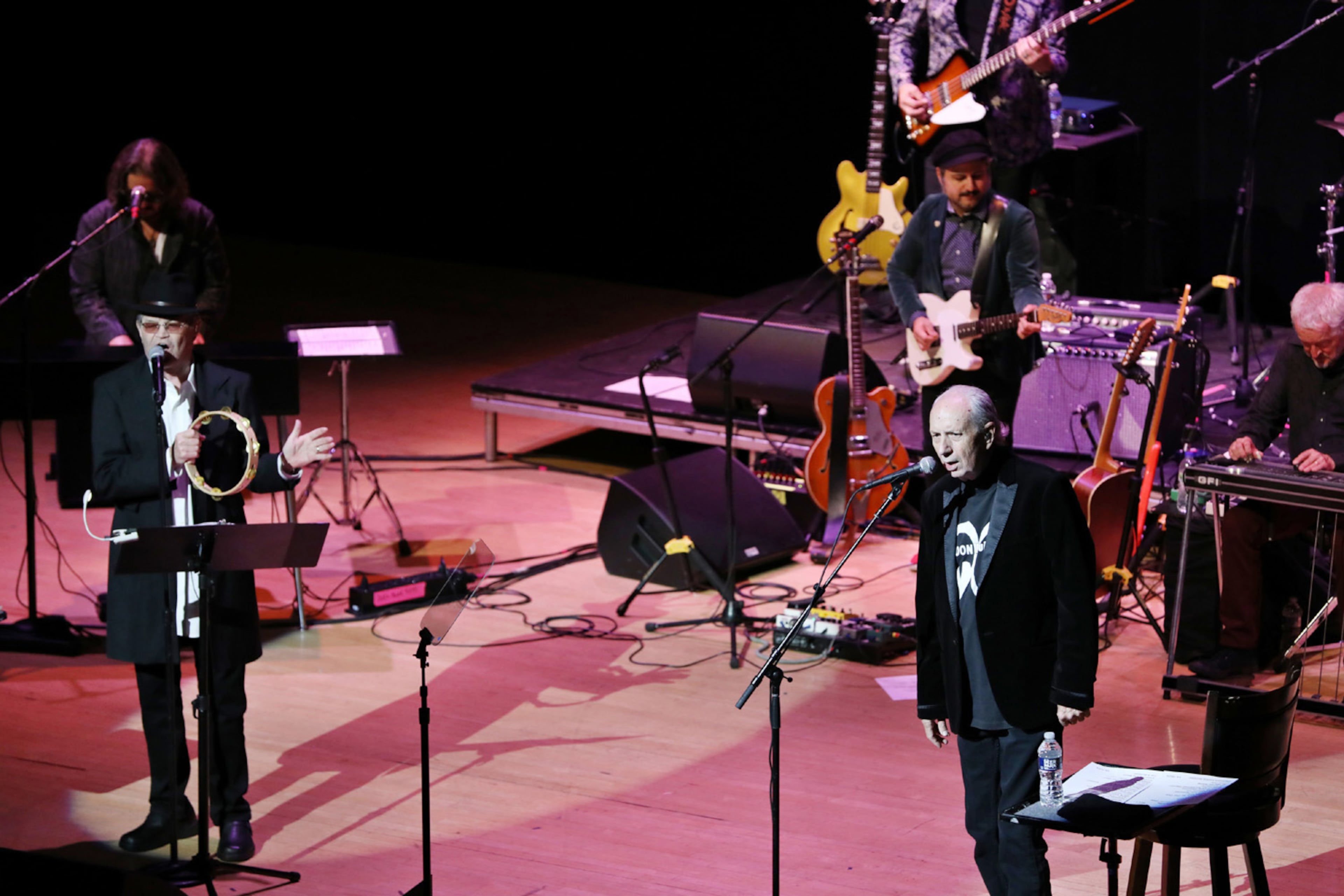 The Monkees Farewell Tour played to a sold-out Atlanta Symphony Hall on Friday, October 8, 2021. The two surviving members of the iconic '60s band, Micky Dolenz and Michael Nesmith, played most of their pop classics for their nostalgic fans. (Photo: Robb Cohen for The Atlanta Journal-Constitution)