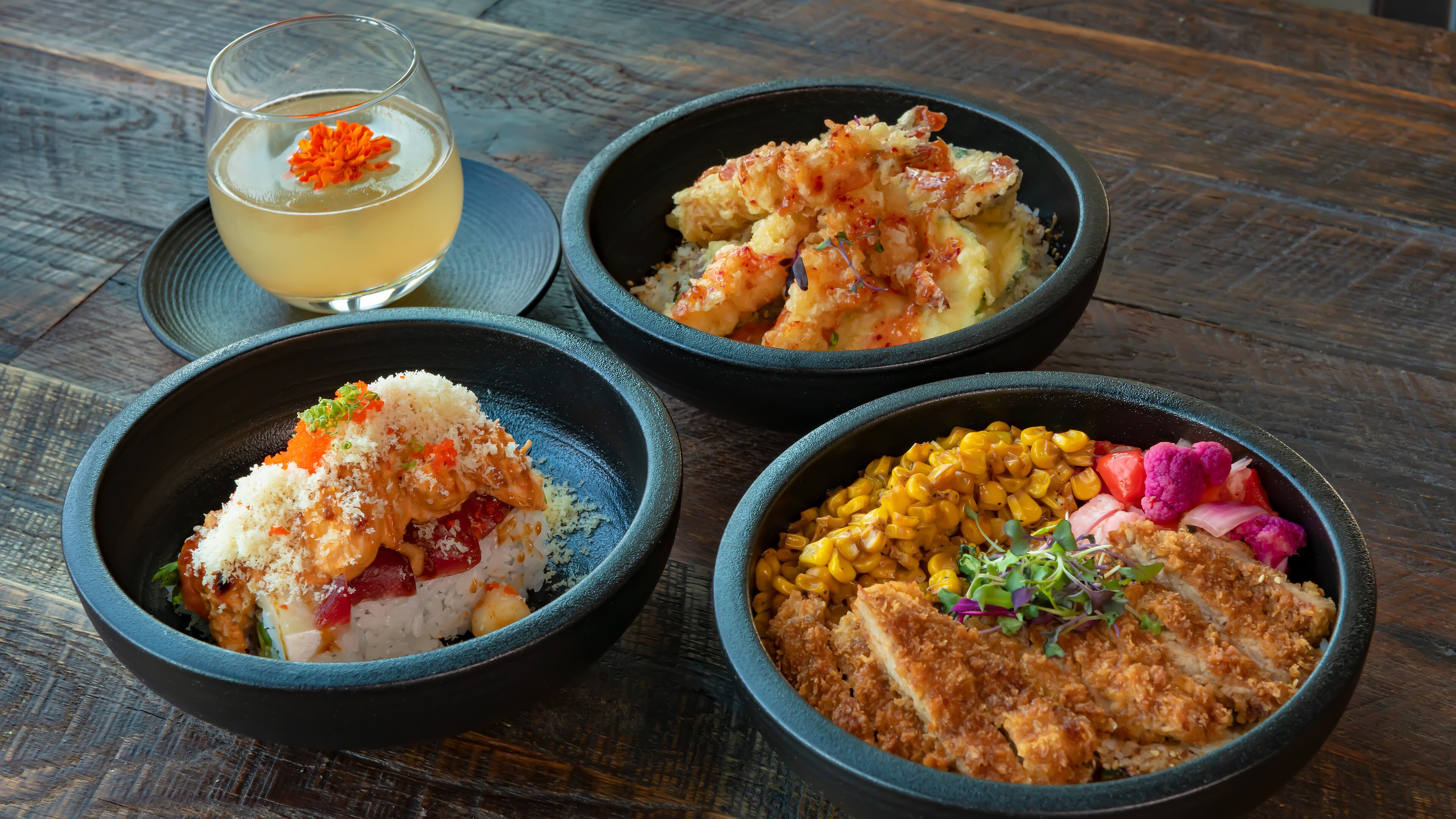 Offerings from the menu of Fudo