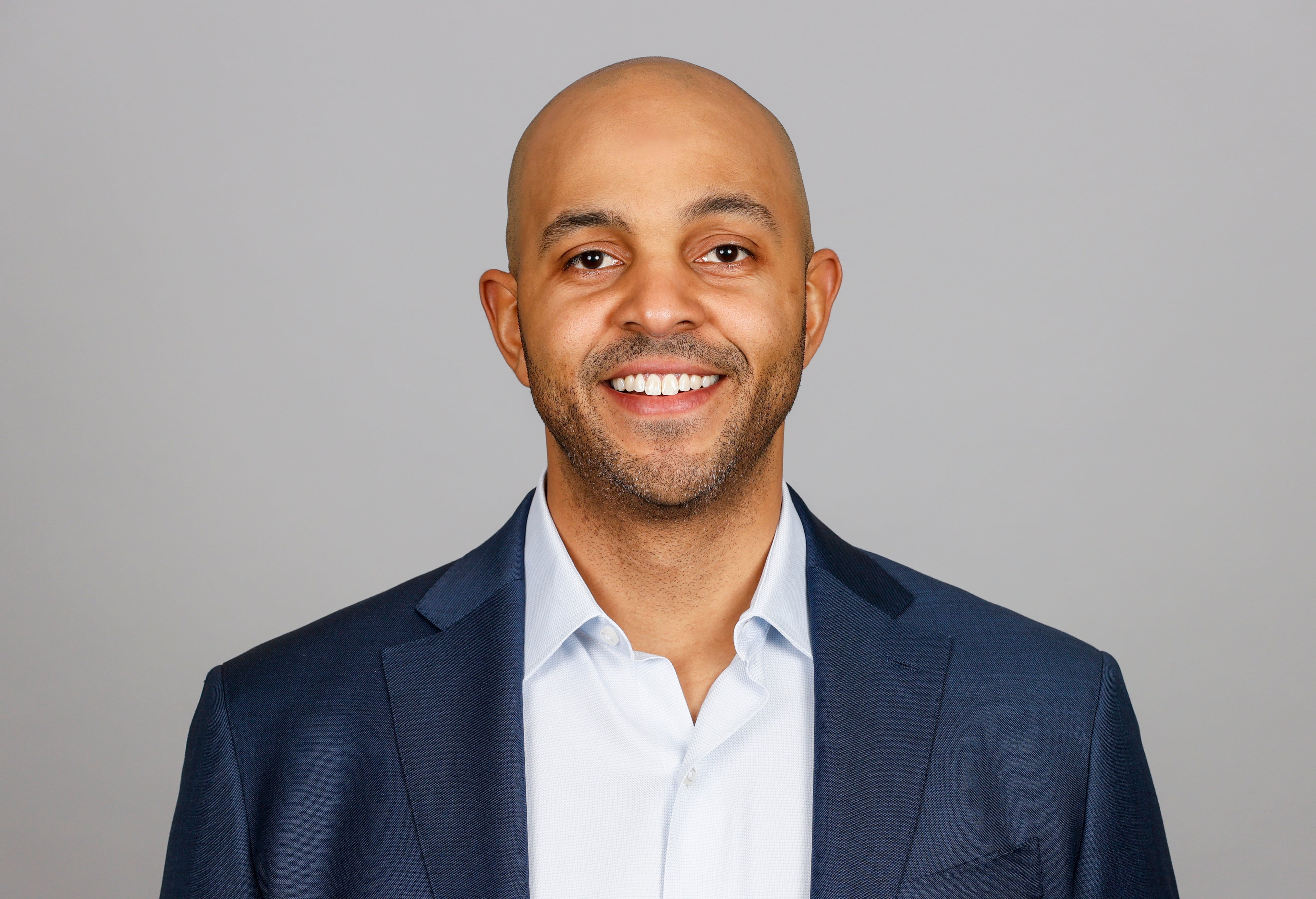 Ian Cunningham, 40, has worked in the NFL with the Ravens, Eagles and Bears before landing the job with the Falcons. (AP 2022)