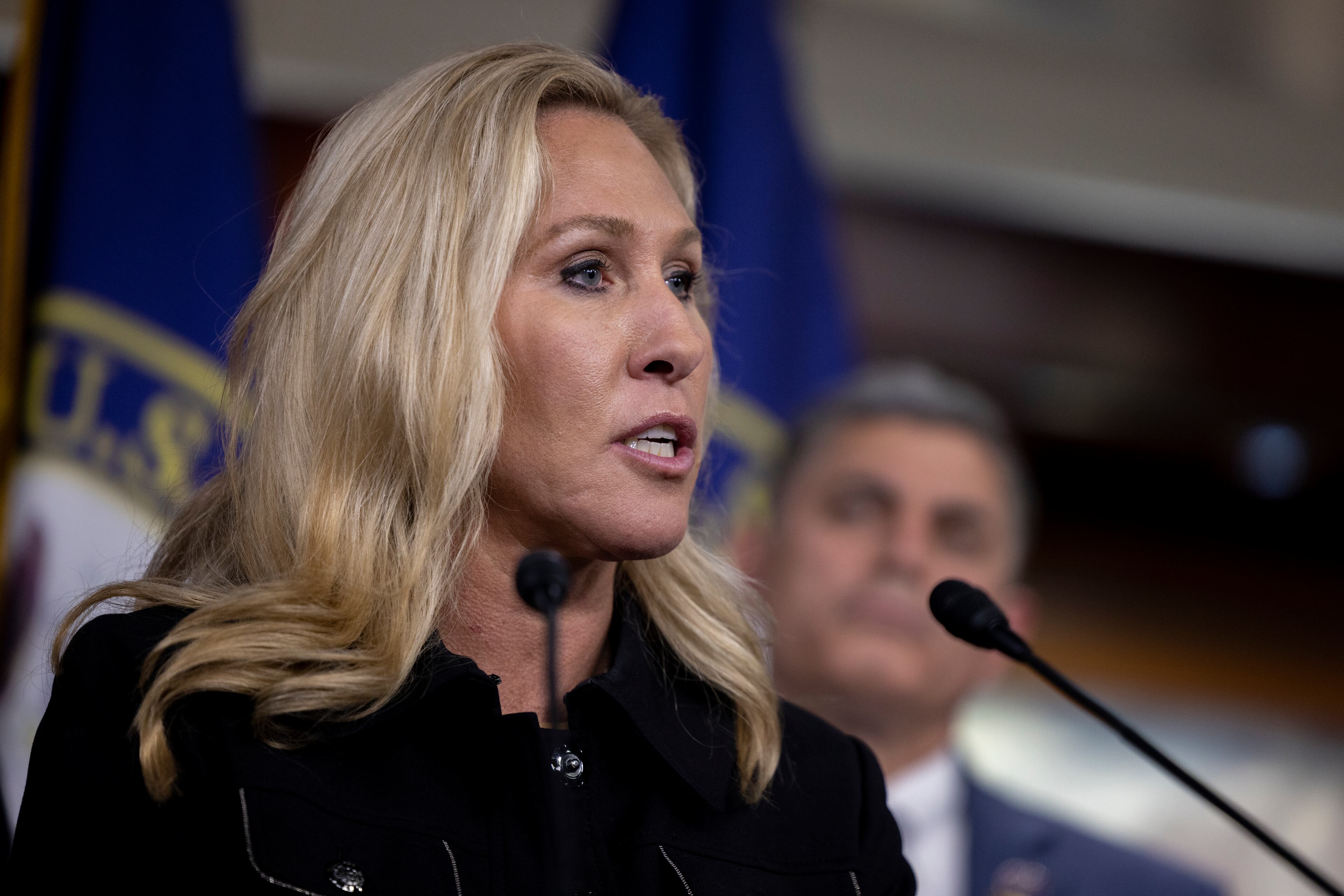 Republican U.S. Reps. Marjorie Taylor Greene of Rome and Andrew Clyde of Athens have been vocal about the tax and spending bill.