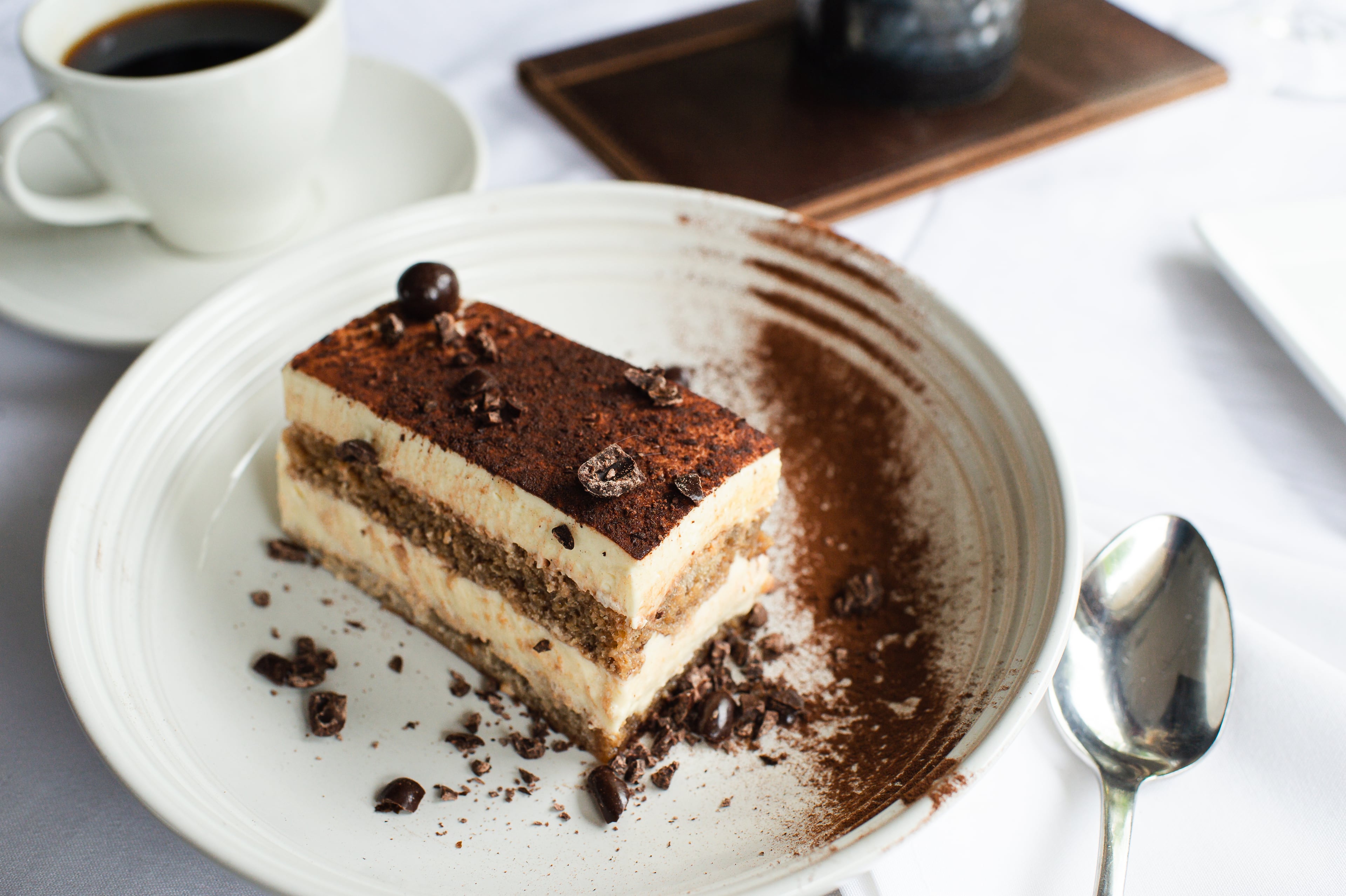 Osteria Mattone is a Roswell staple with a menu that includes dishes like this tiramisu. (Courtesy of Randi Curling)