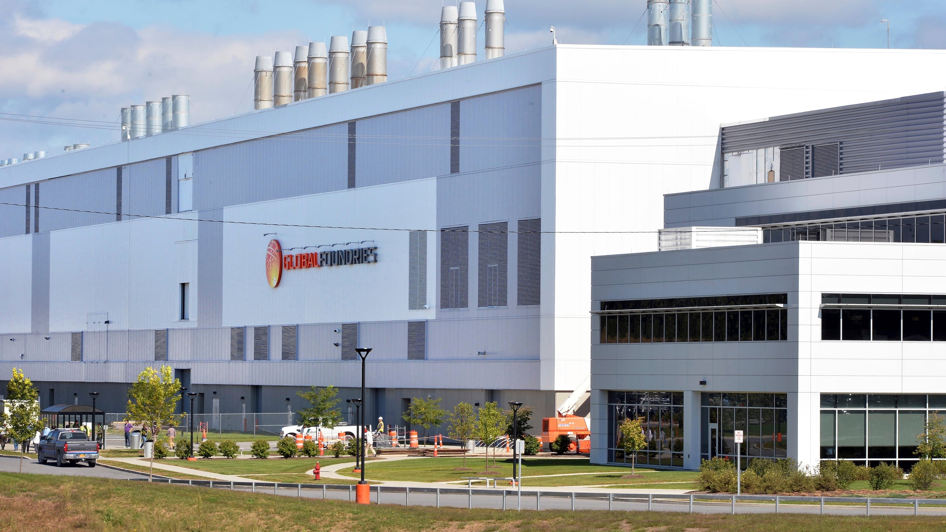 FILE - Tthe GlobalFoundries campus is seen on Sept. 22, 2014, in Malta, N.Y. (John Carl D'Annibale/The Albany Times Union via AP, File)