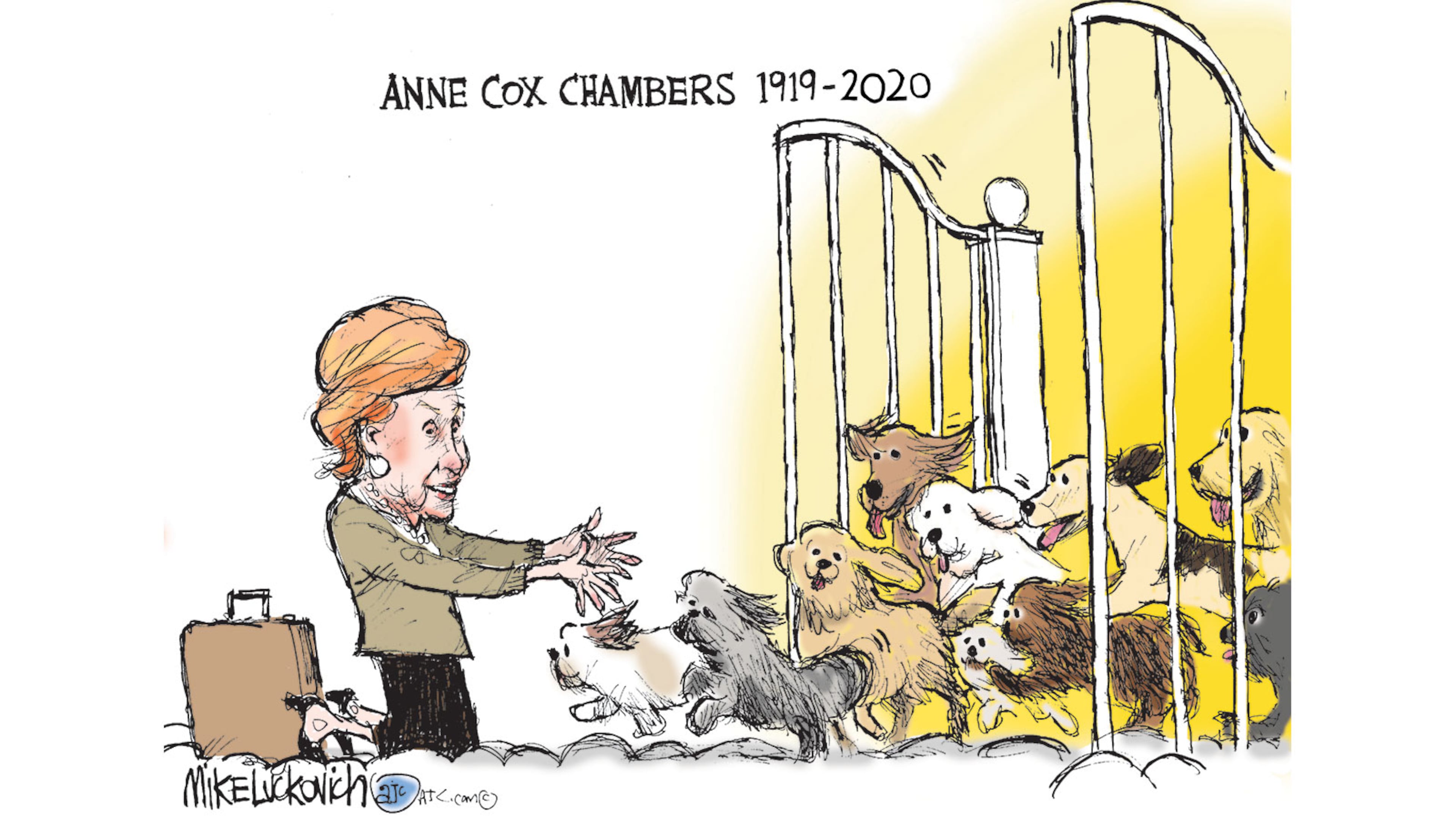 02/02 Mike Luckovich: Missing Mrs. Chambers