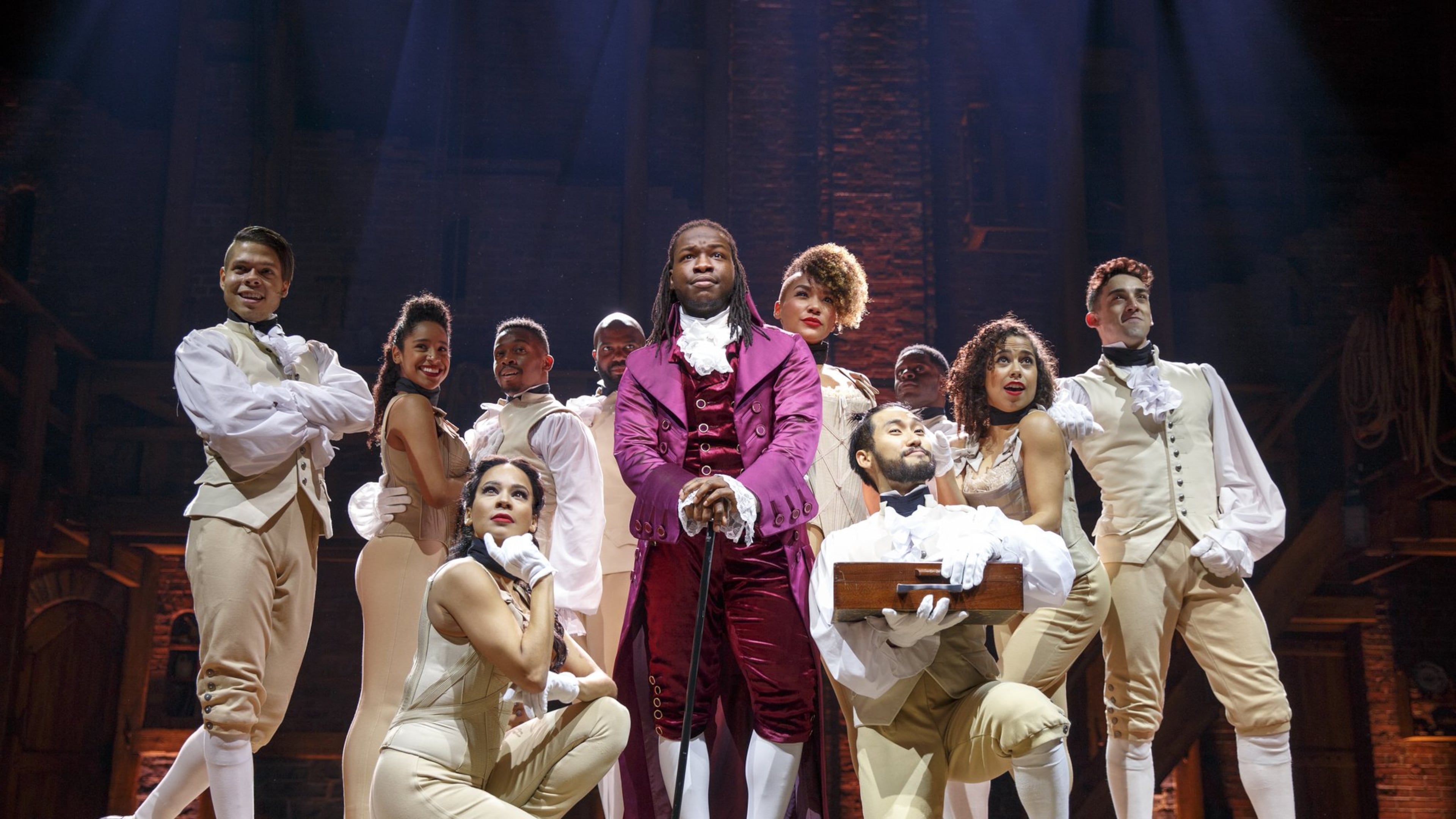 Tickets for a rescheduled staging of the musical "Hamilton," coming to the Fox Theatre this summer, will go on sale Thursday. (Joan Marcus)