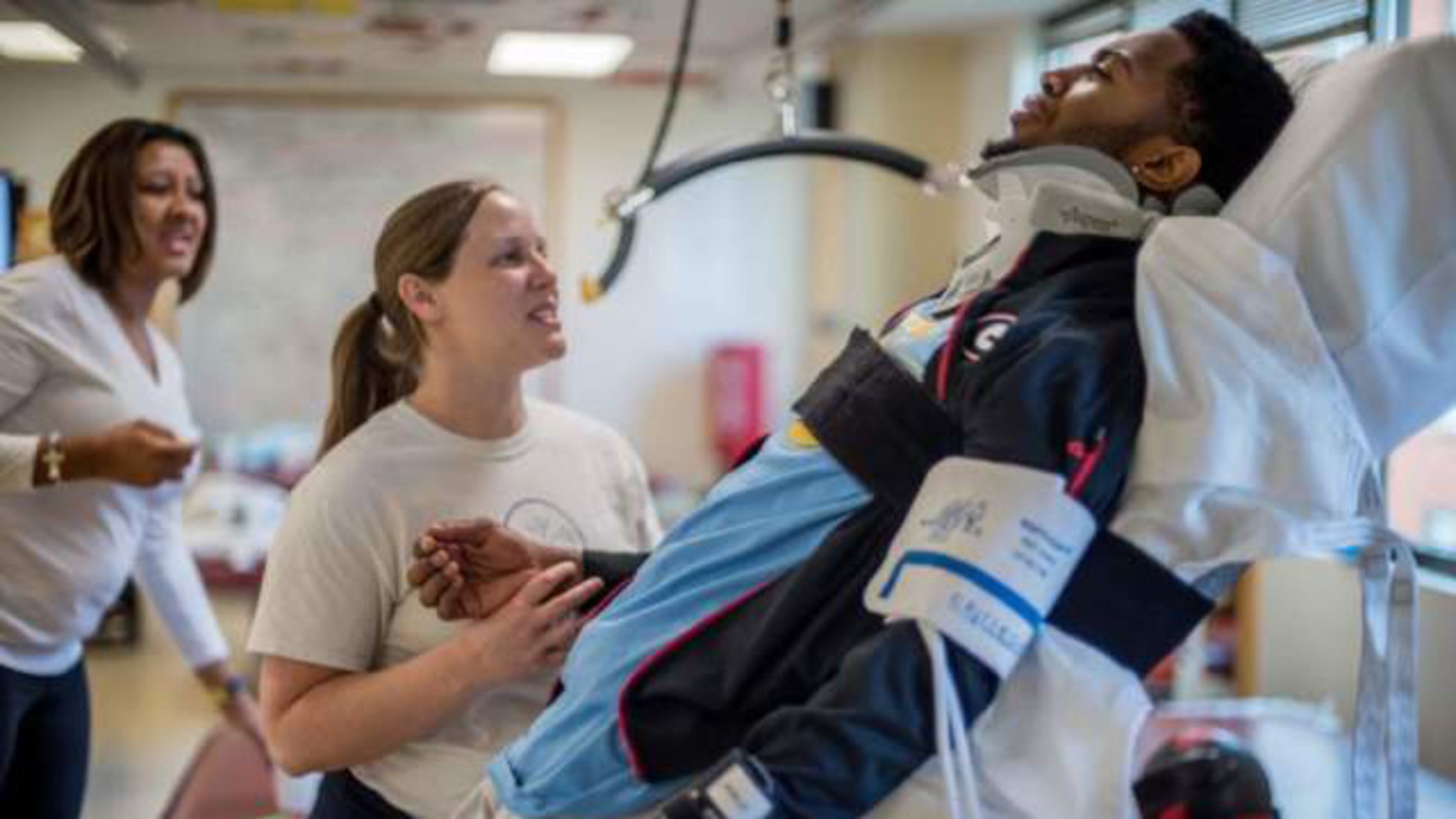 Devon Gales is being treated at Atlanta's Shepherd Center.
