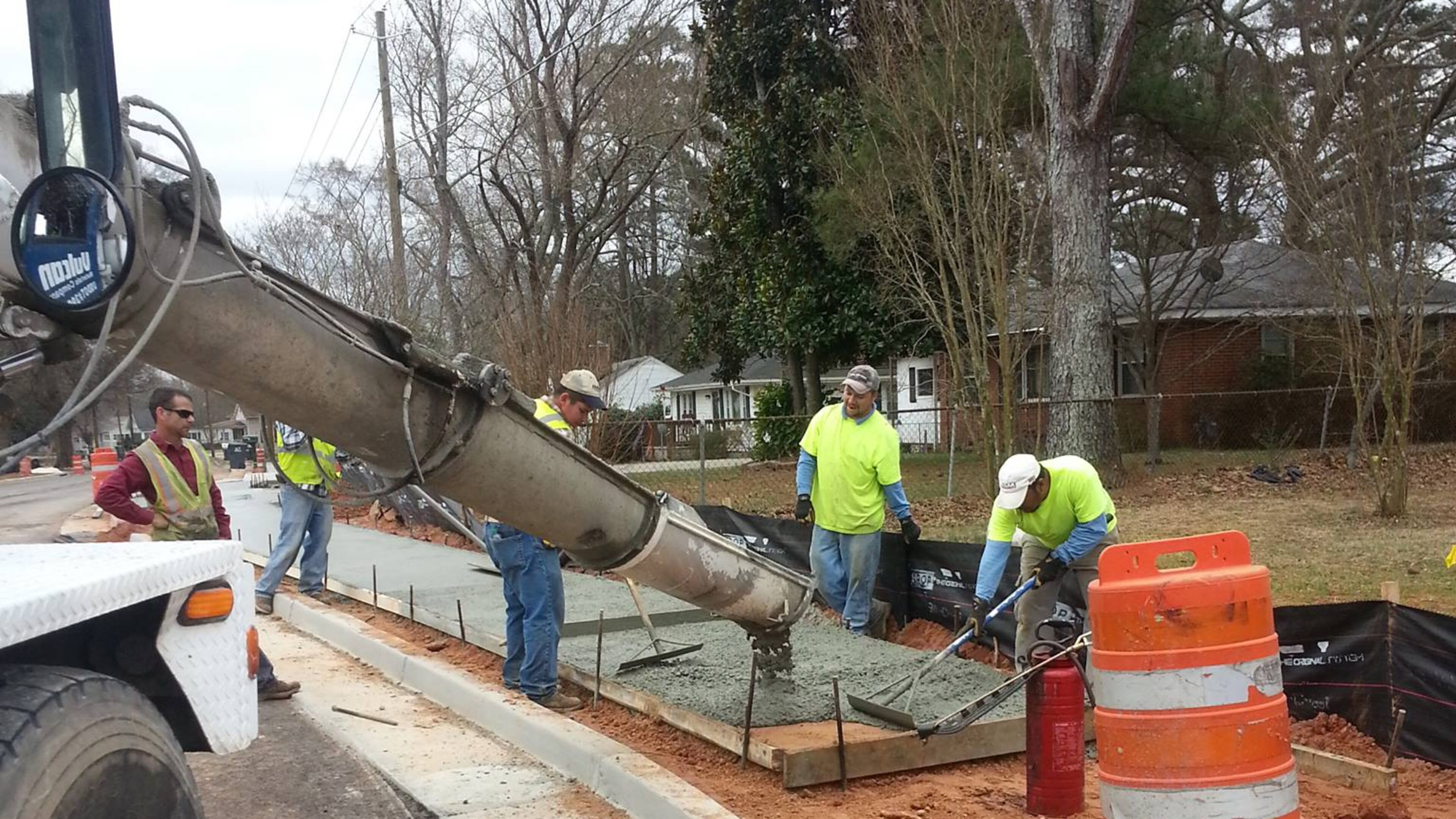 Preliminary work for sidewalk construction is scheduled to begin March 5 along Hillcrest Road between Indian Trail and Burns roads in Lilburn. Courtesy City of Lilburn
