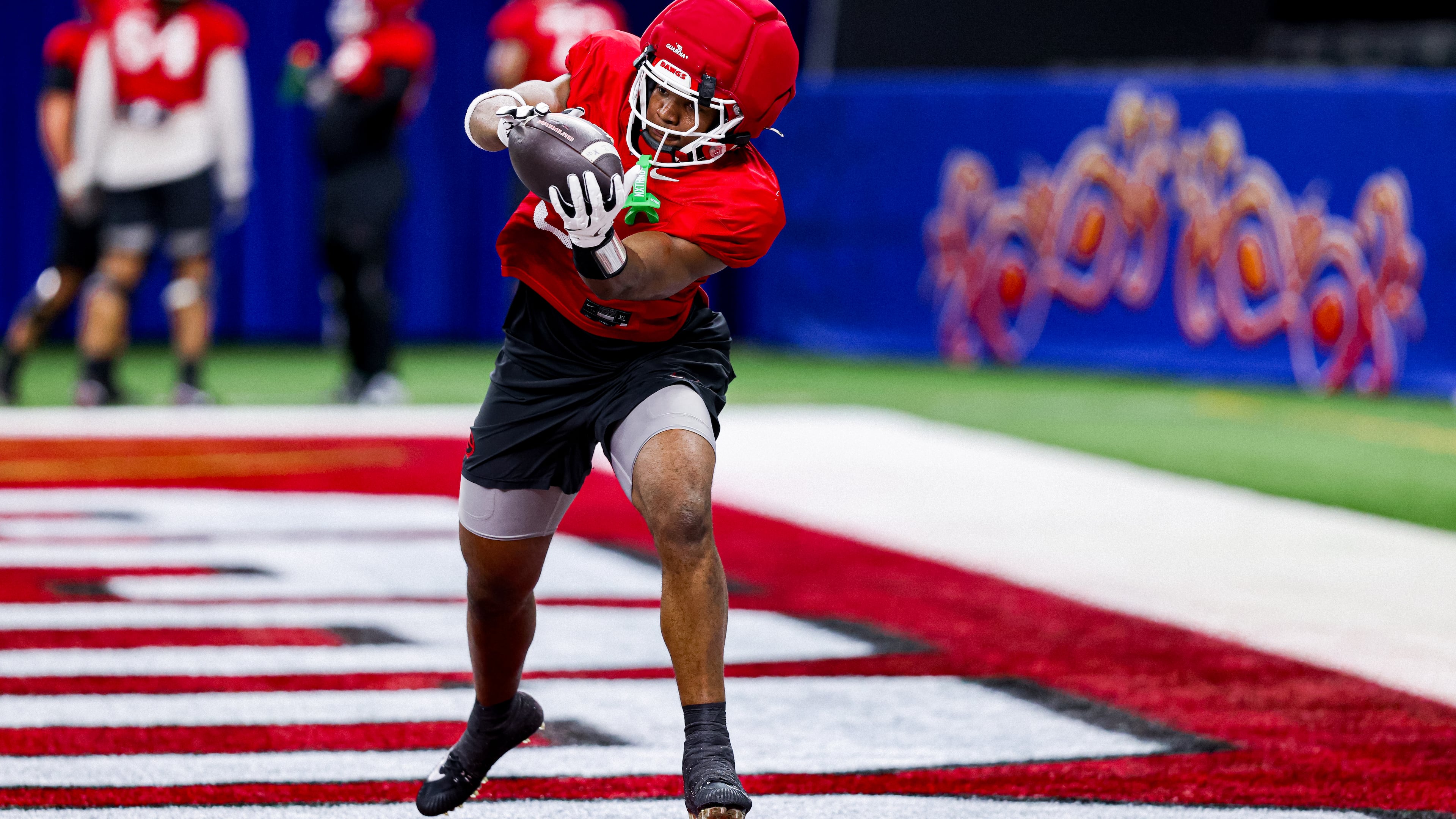 Tight end Ethan Barbour suffered an ankle injury against Austin Peay in Georgia’s second game of the season but is available to play in the Sugar Bowl. (Tony Walsh/UGAAA)