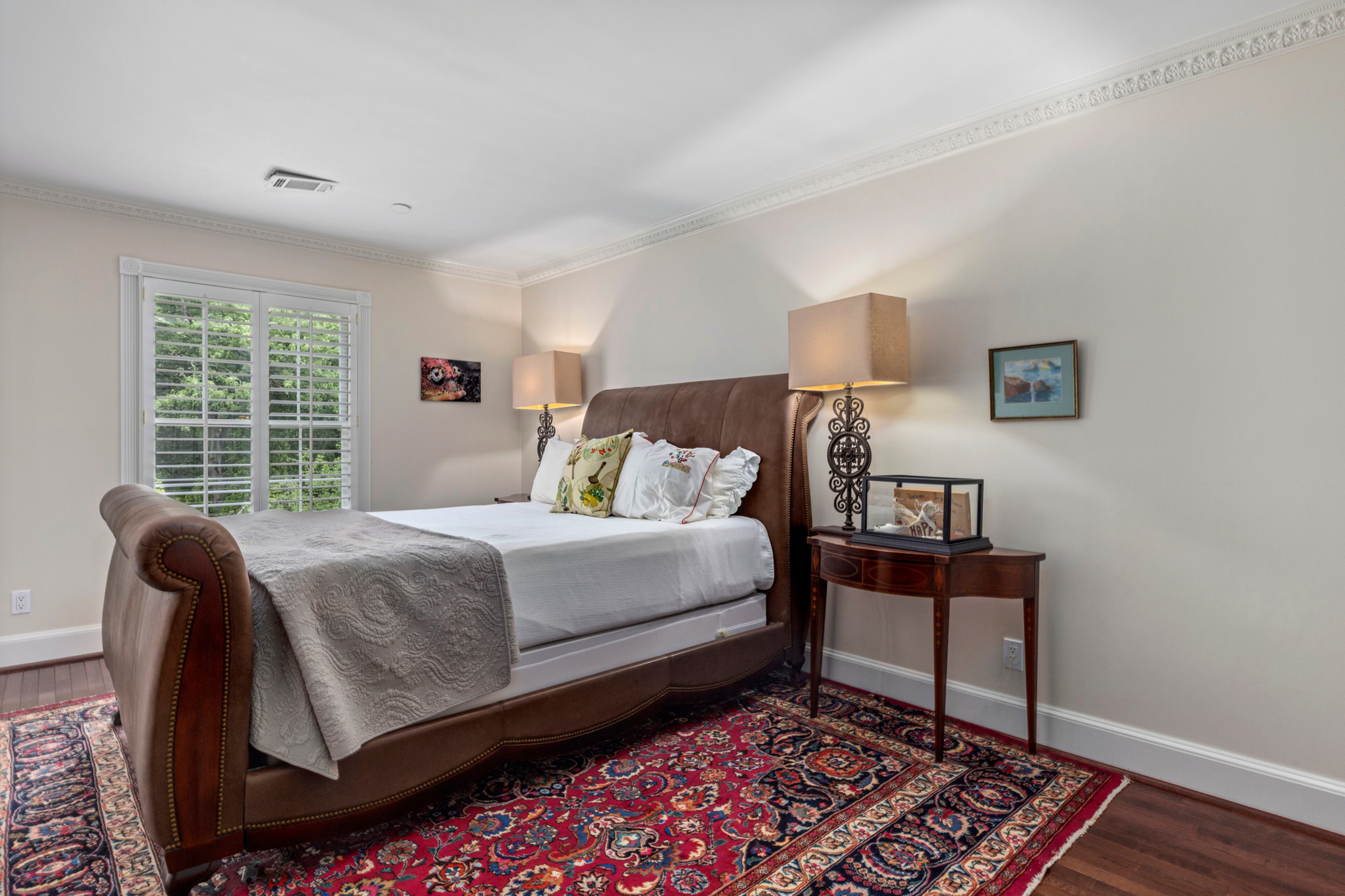 With its spacious floor plan and wooded backyard, this home feels less like a townhome and more like a single-family home. Text by Ashley J. Webb