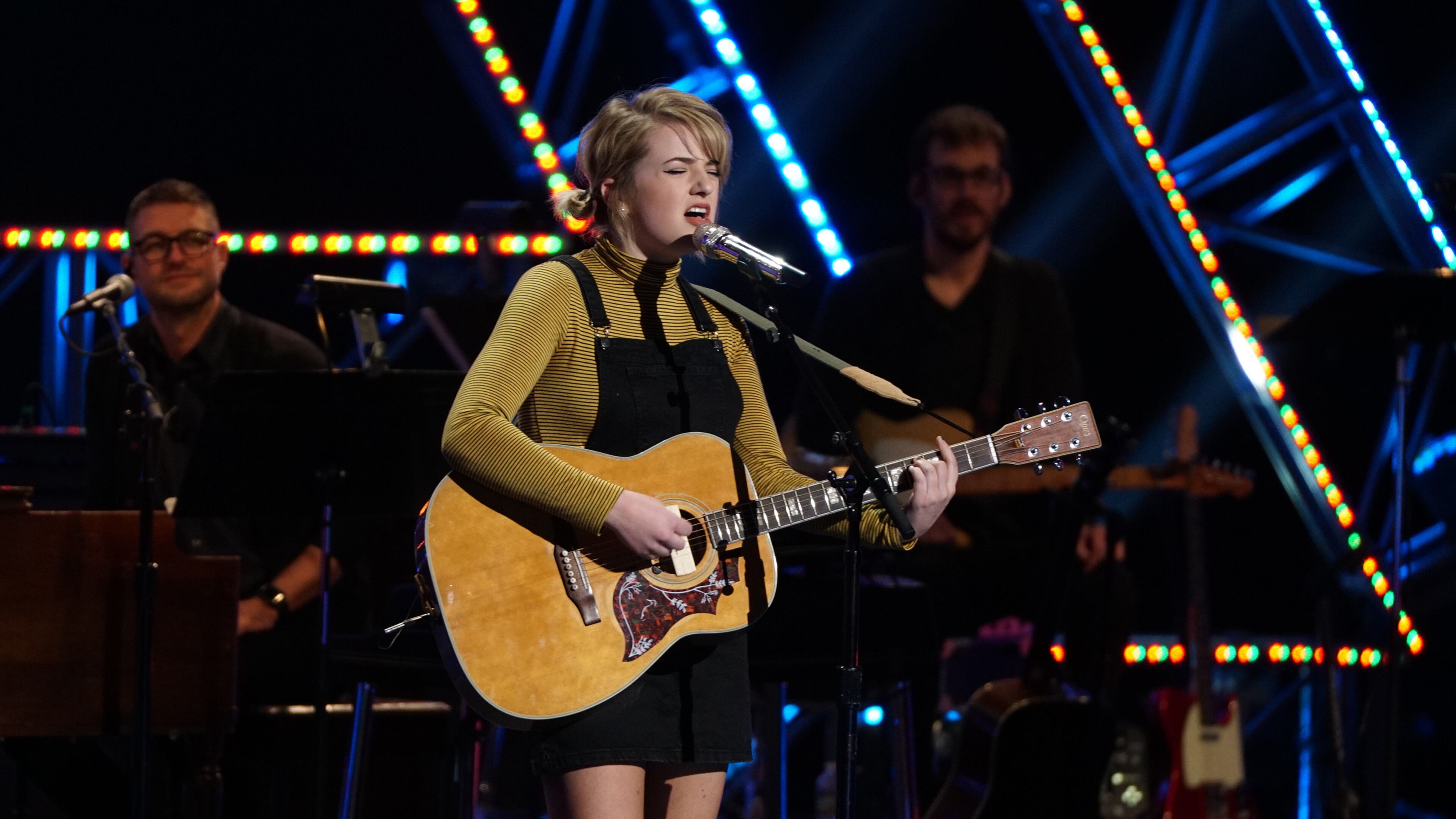 AMERICAN IDOL - "107 (Hollywood Week)" - "American Idol" contestants continue to vie for their chance at stardom while in the heart of Los Angeles, as the search for AmericaÕs next superstar continues on its new home on AmericaÕs network, The ABC Television Network, SUNDAY, APRIL 1 (8:00-10:01 p.m. EDT). (ABC/Eric McCandless) MADDIE POPPE